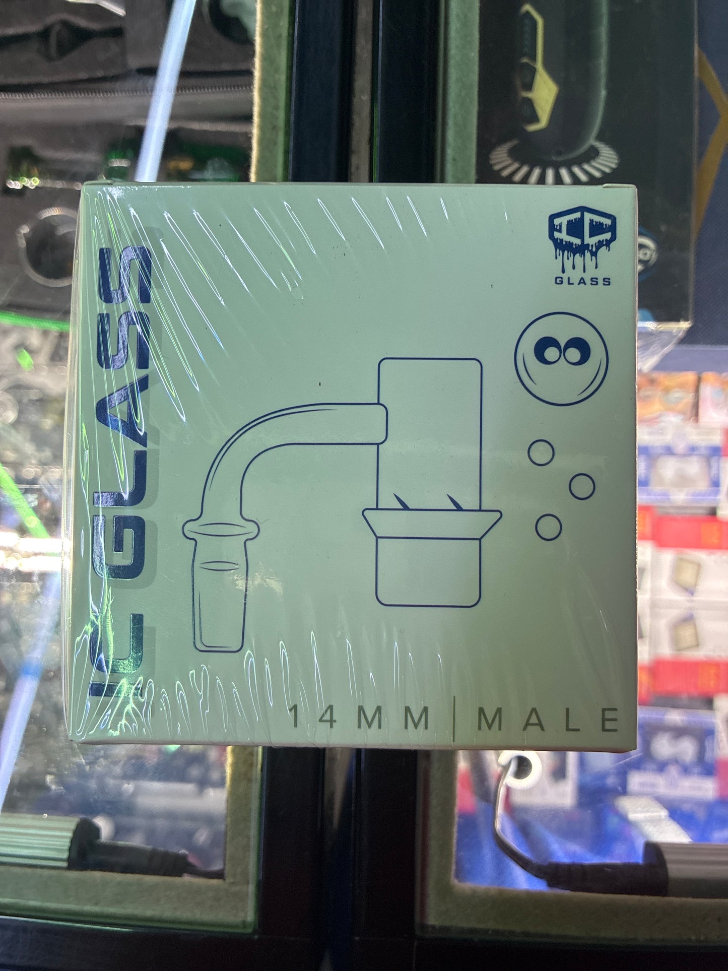 Ic glass buckskin 14mm male