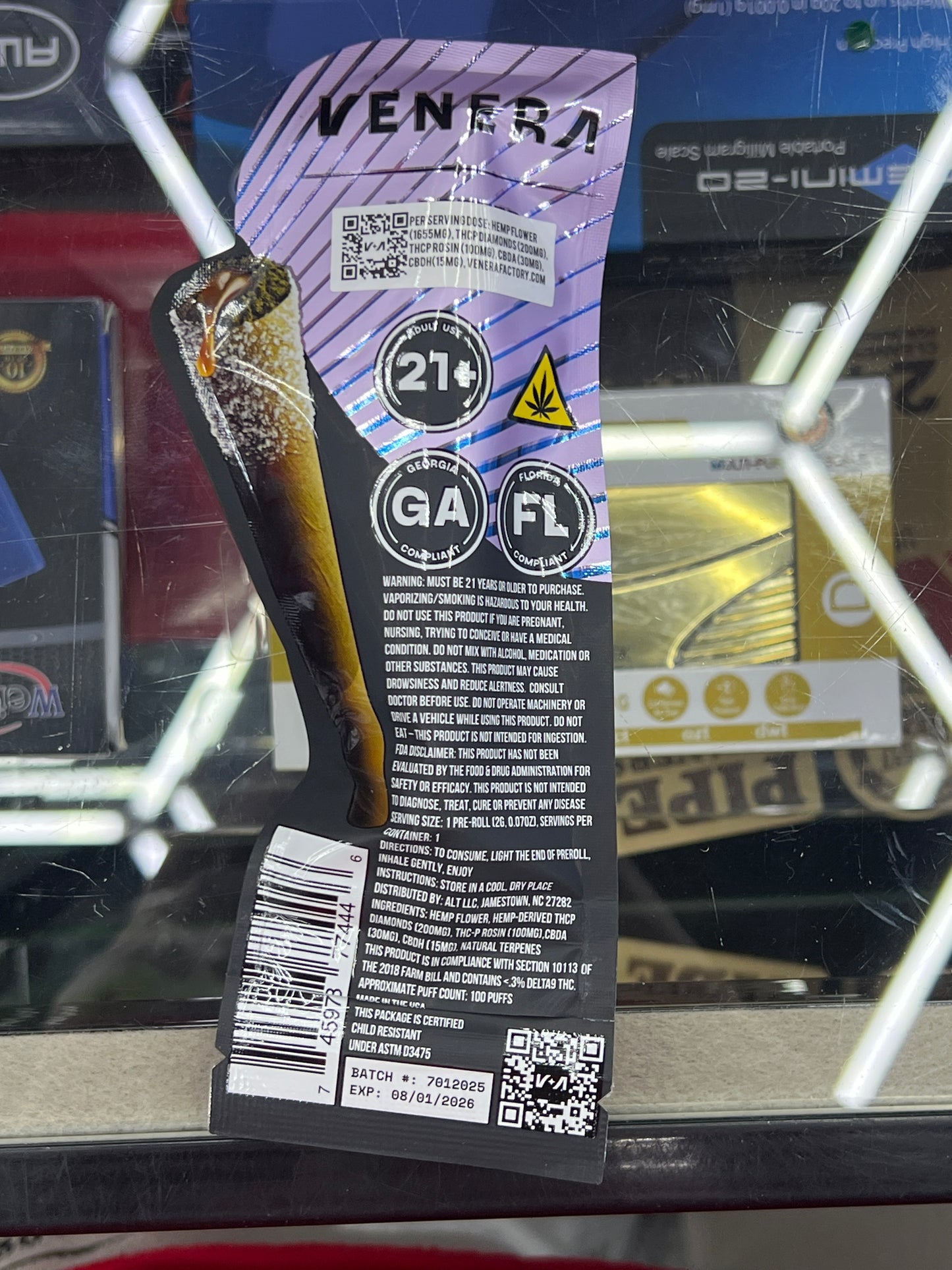 Venera Stardusted donut 2g exotic hybrid mochi lava bomb