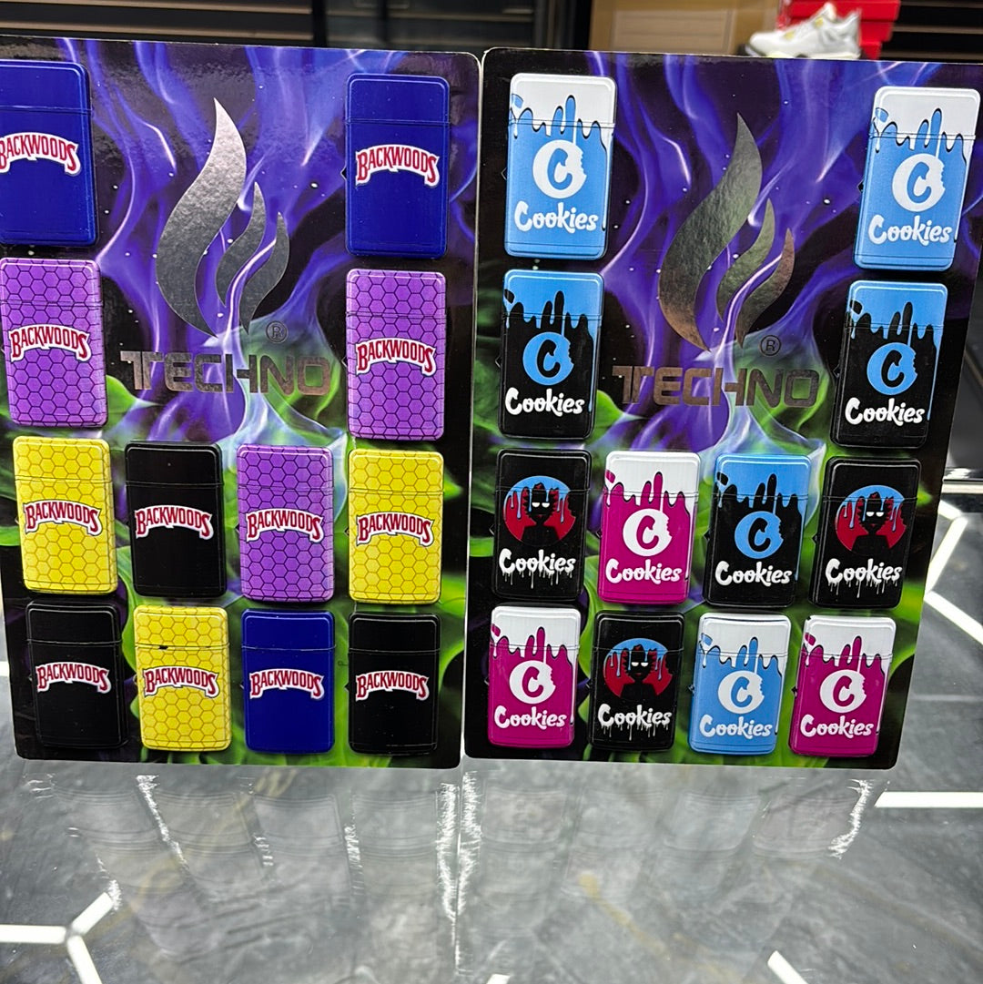 Backwood and cookies, torch, lighter