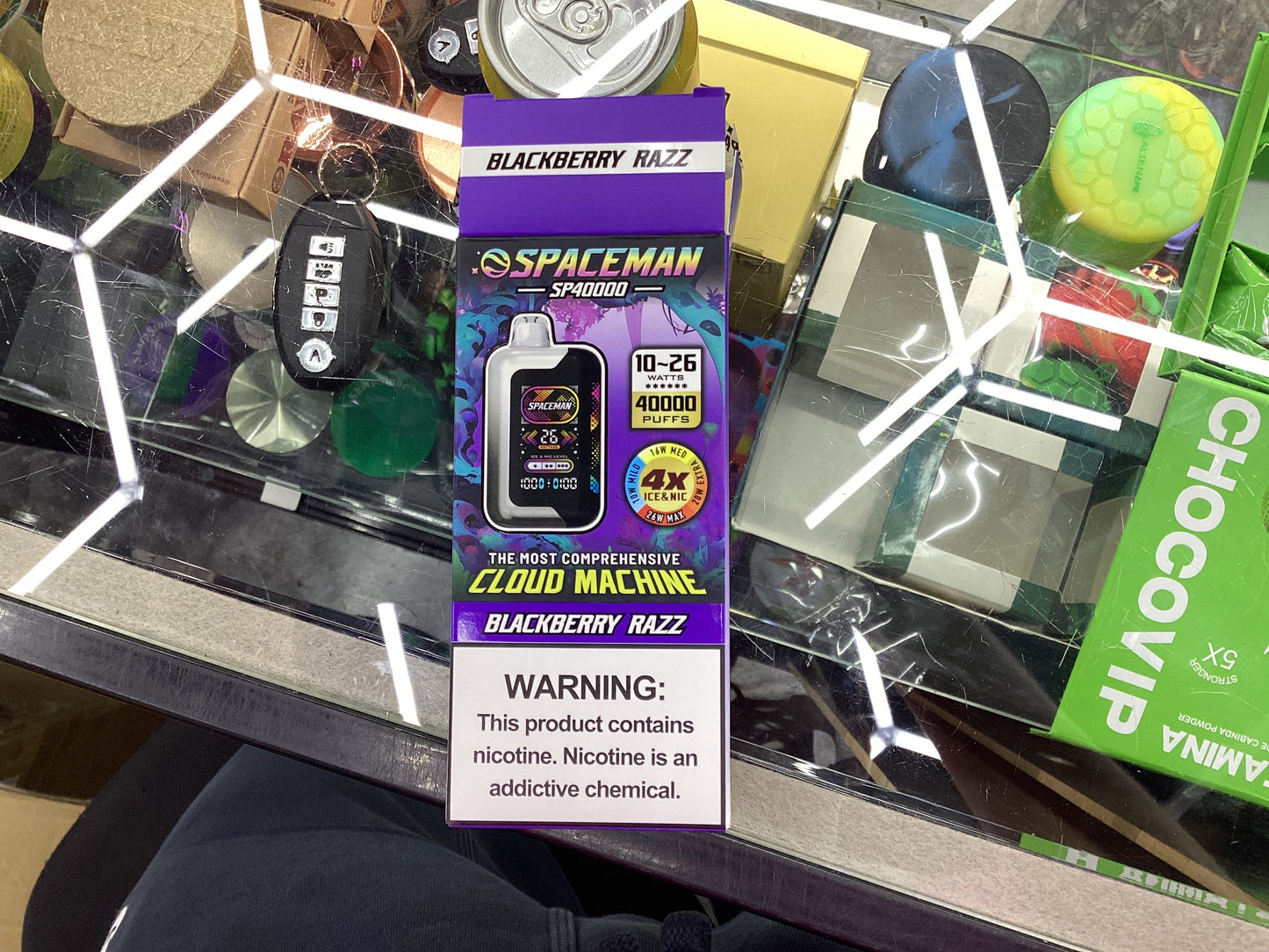 Spaceman sp40000 blackberry razz