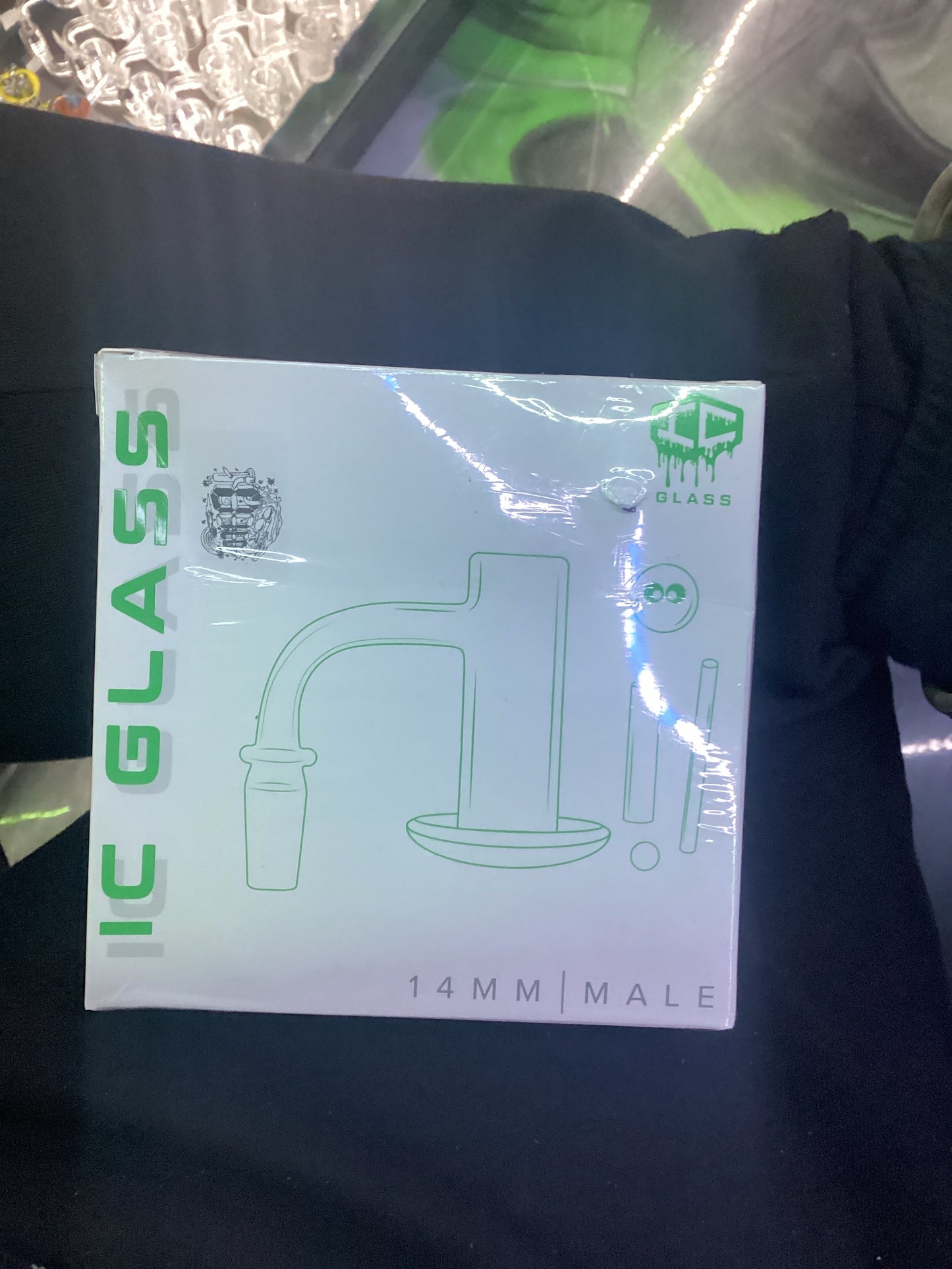 Ic glass 14mm male, tahoma
