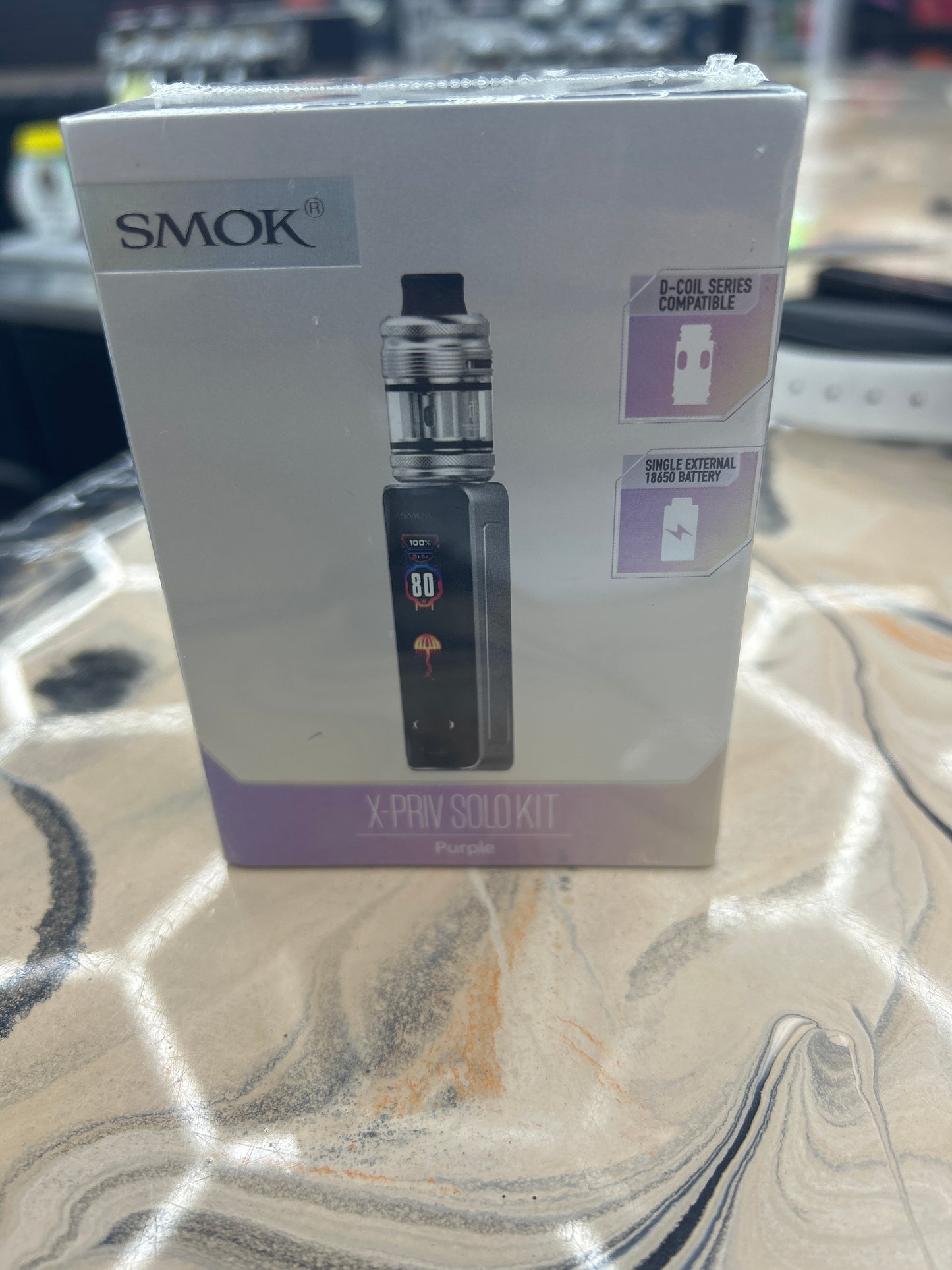 Smok X- priv solo kit purple