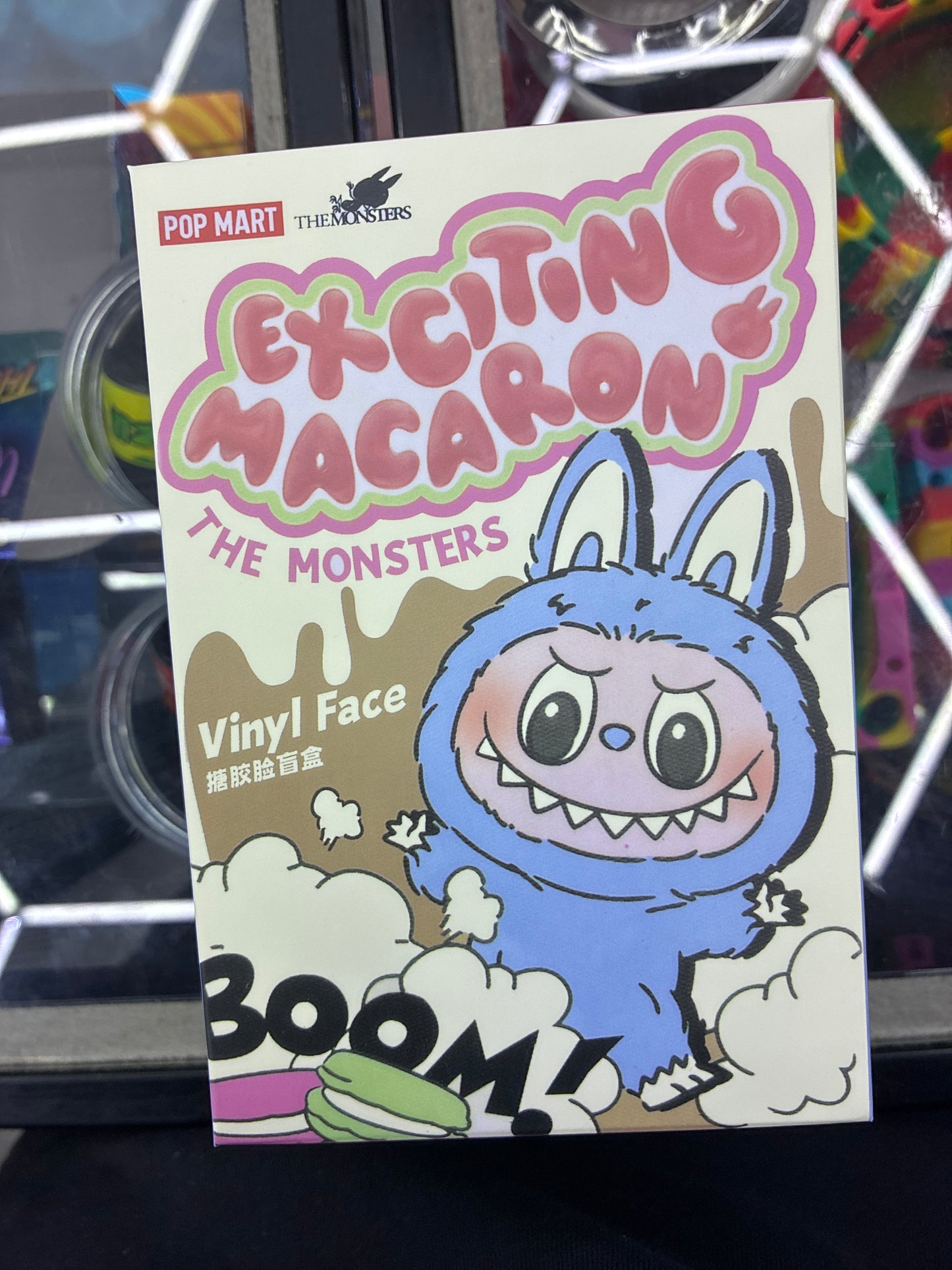 Exciting macaron the monsters vinyl face