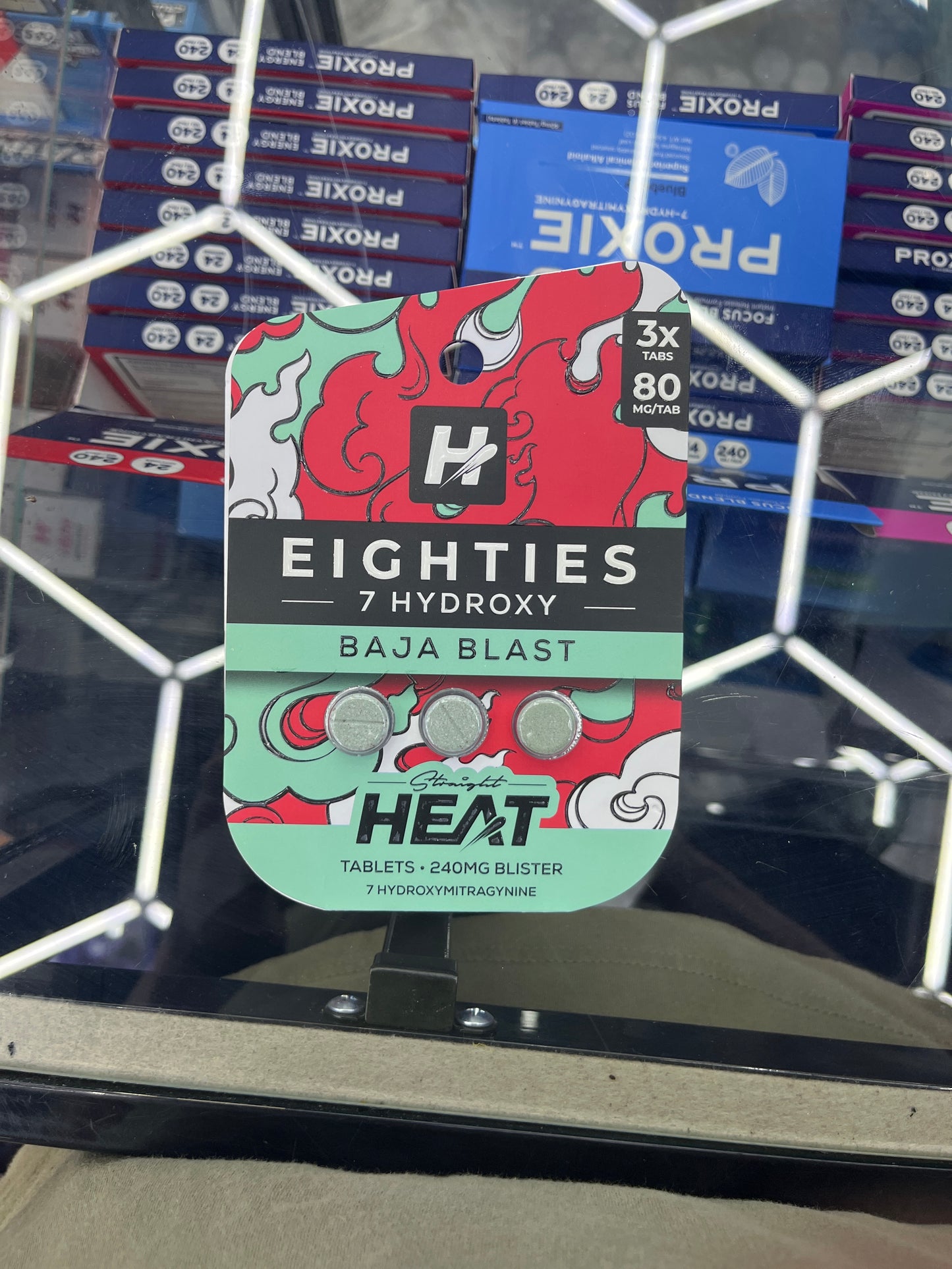 Heat eighties 7 hydroxy 3ct 80mg Baja blast