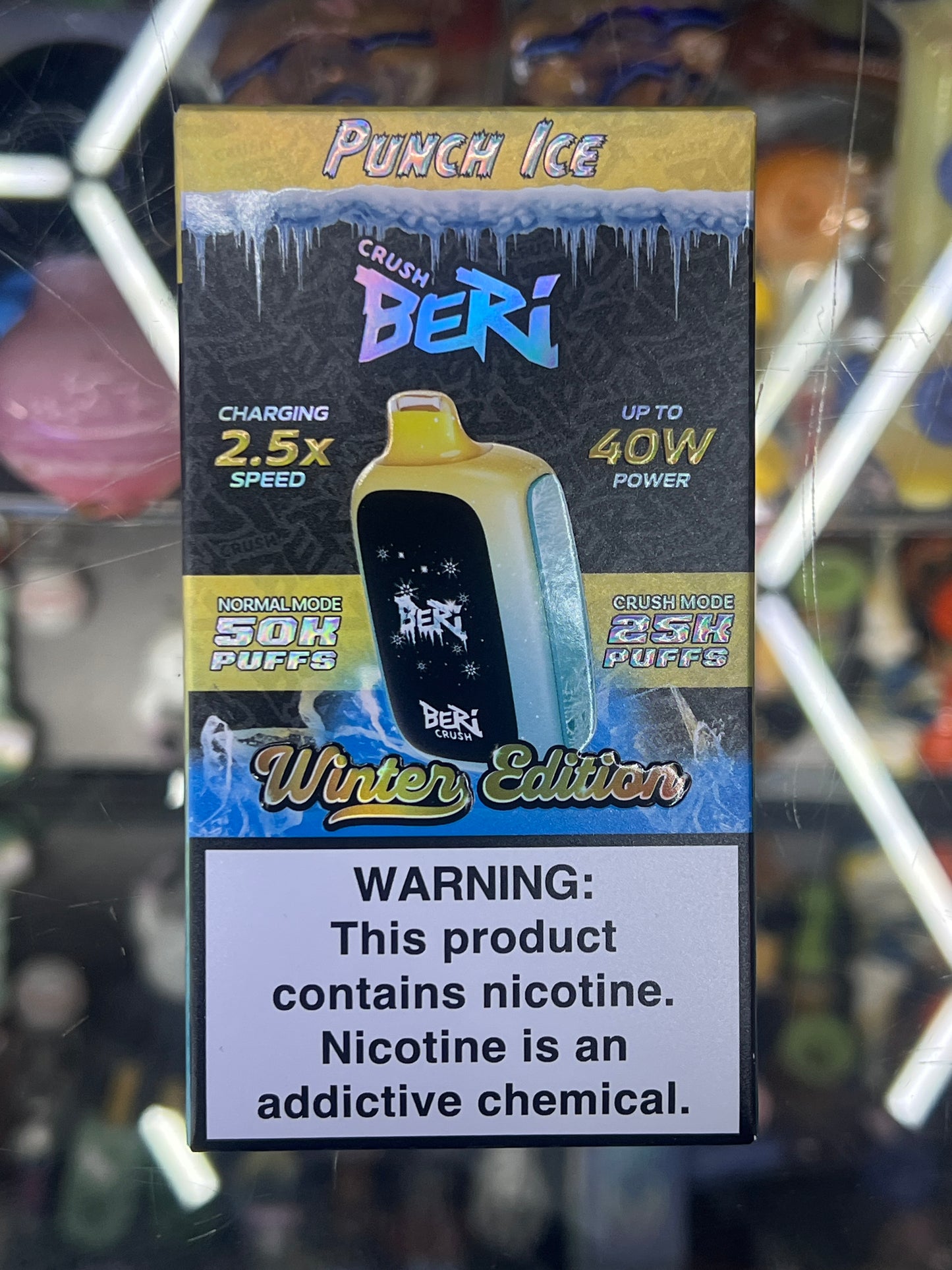 Crush beri punch ice 50k puffs