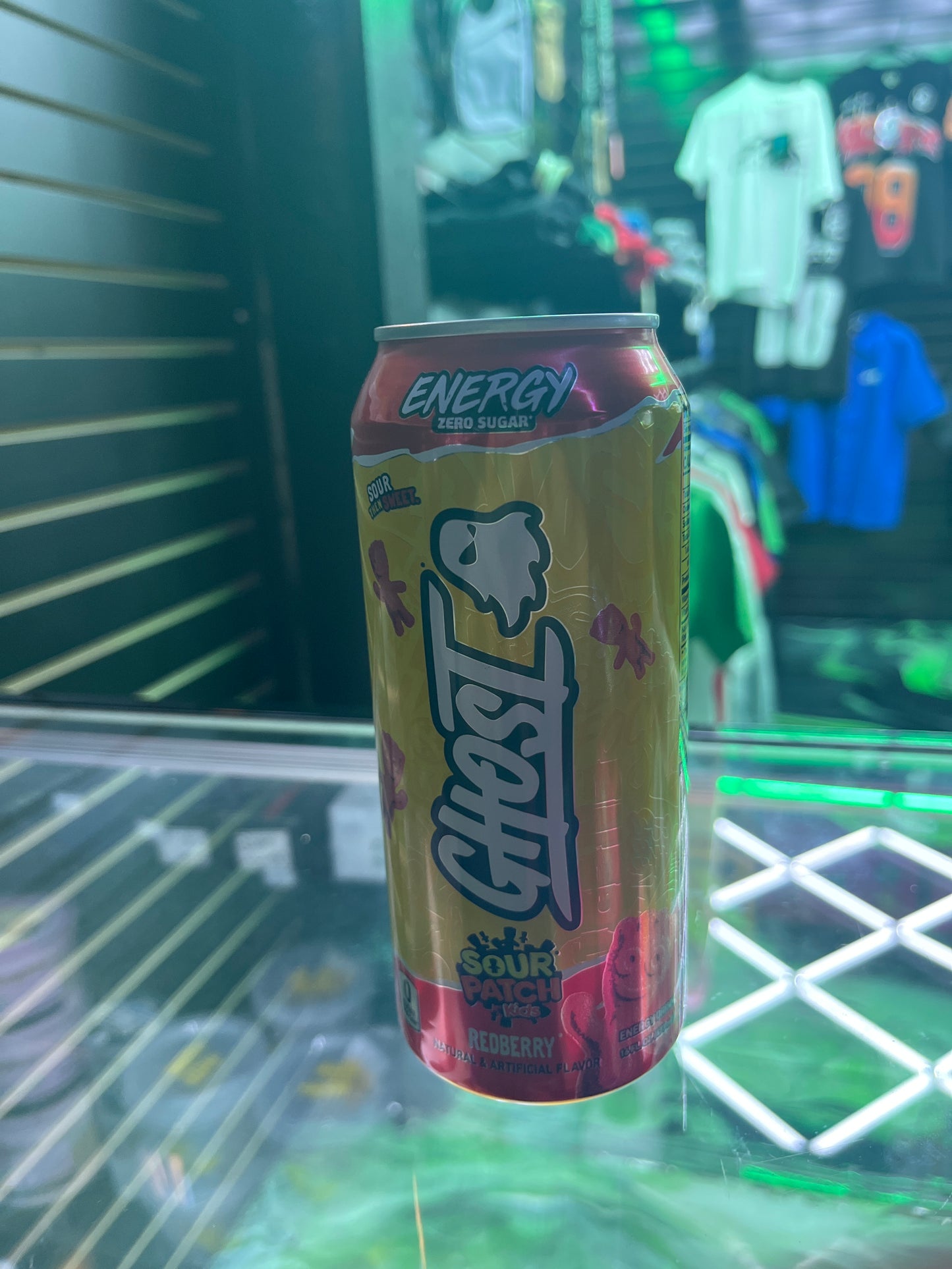 Ghost energy redberry sour patch kids 16floz