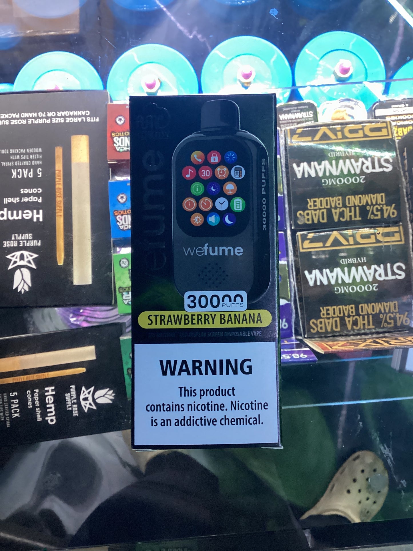 Wefume 30000 puffs strawberry banana