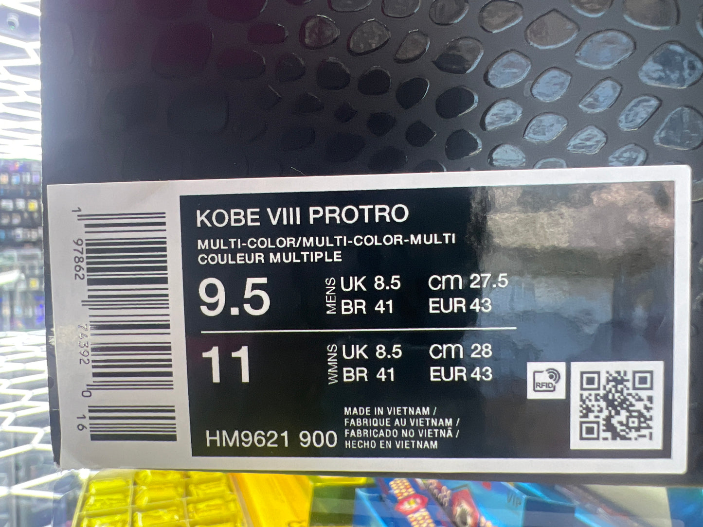 Kobe VII Protro What the size 9.5