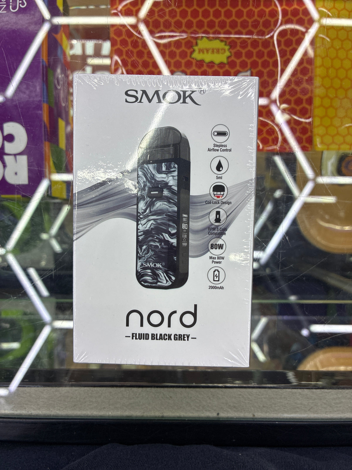 Smok Nord 5 kit fluid black grey