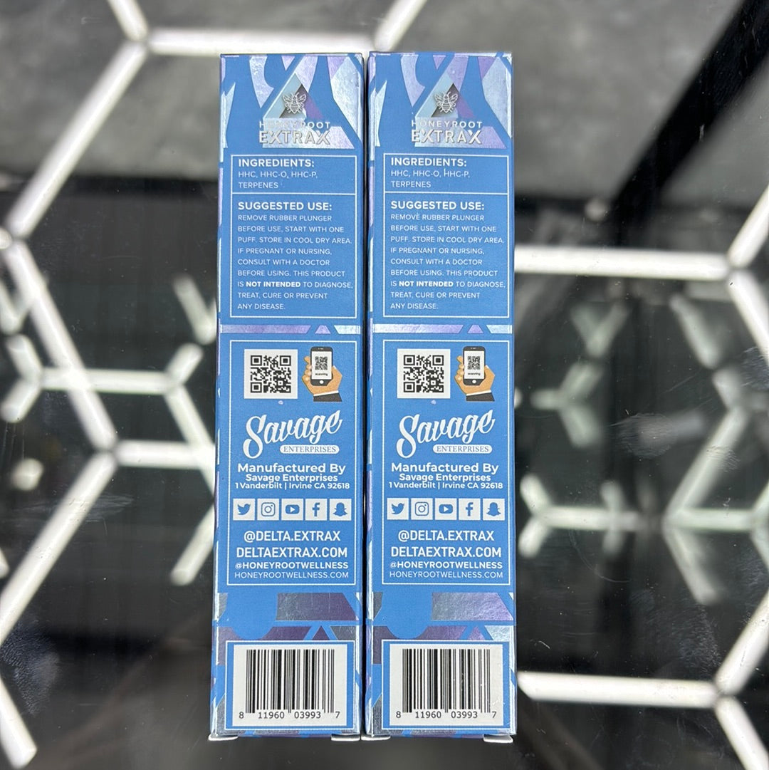 Honeyroot extract live resin blue dream hybrid