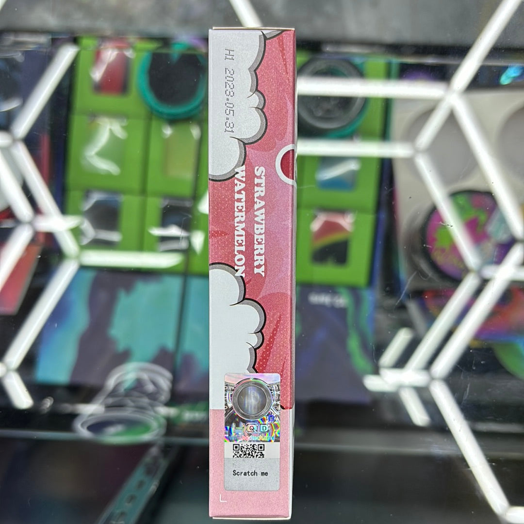 HQD strawberry watermelon ,1200 puffs curvie plus