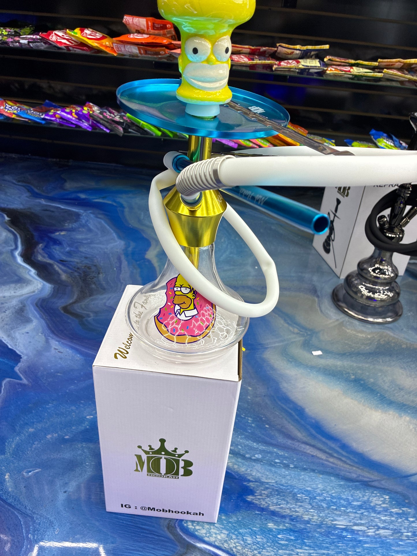 Mob xara hookah 15’ homer