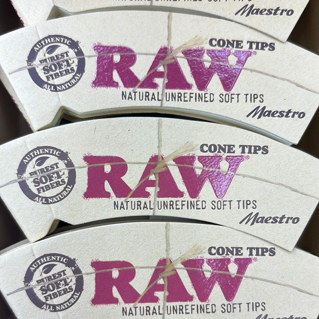 Raw cone tips