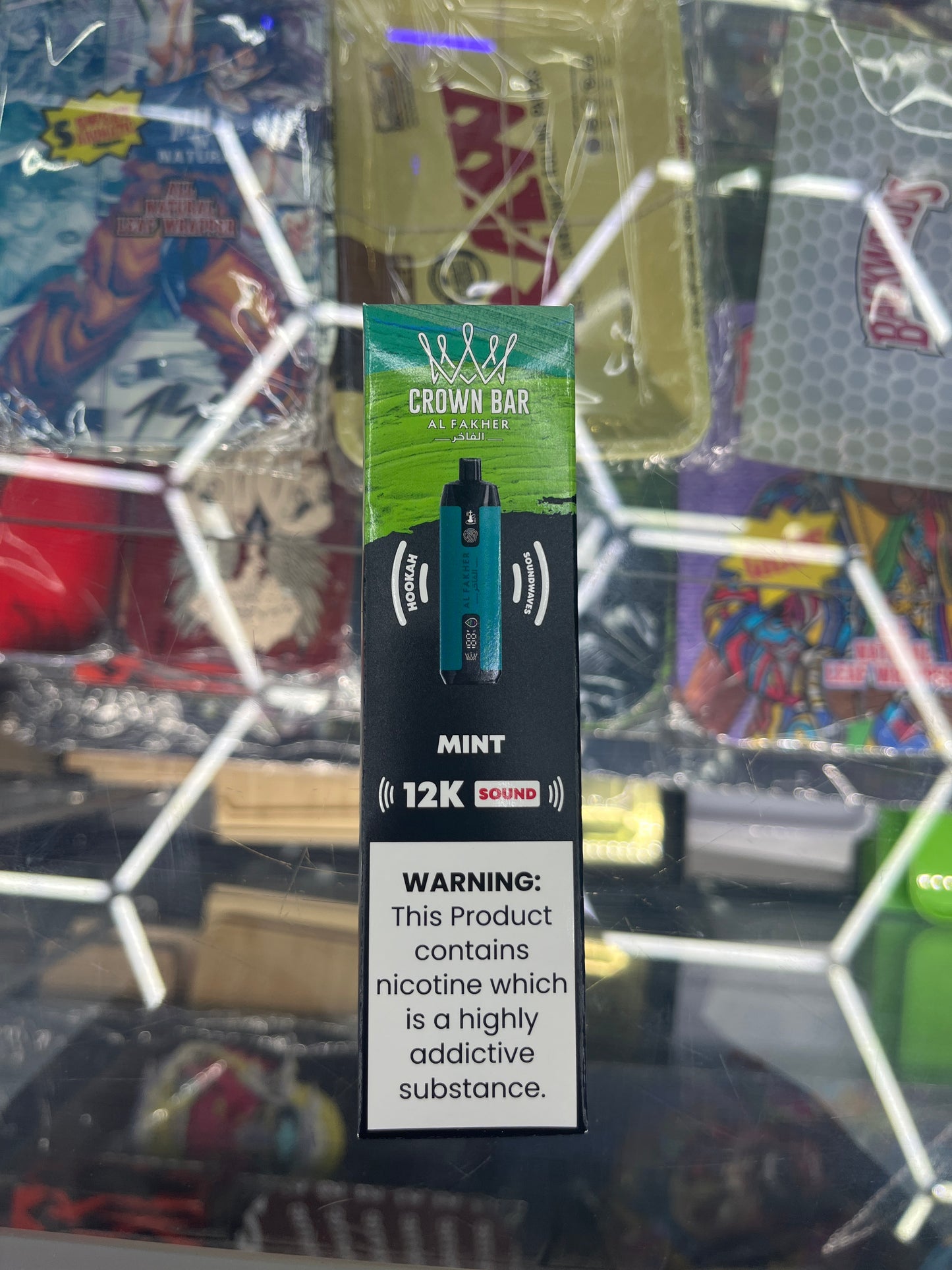 Al fakher crown bar mint sound edition 12kpuffs