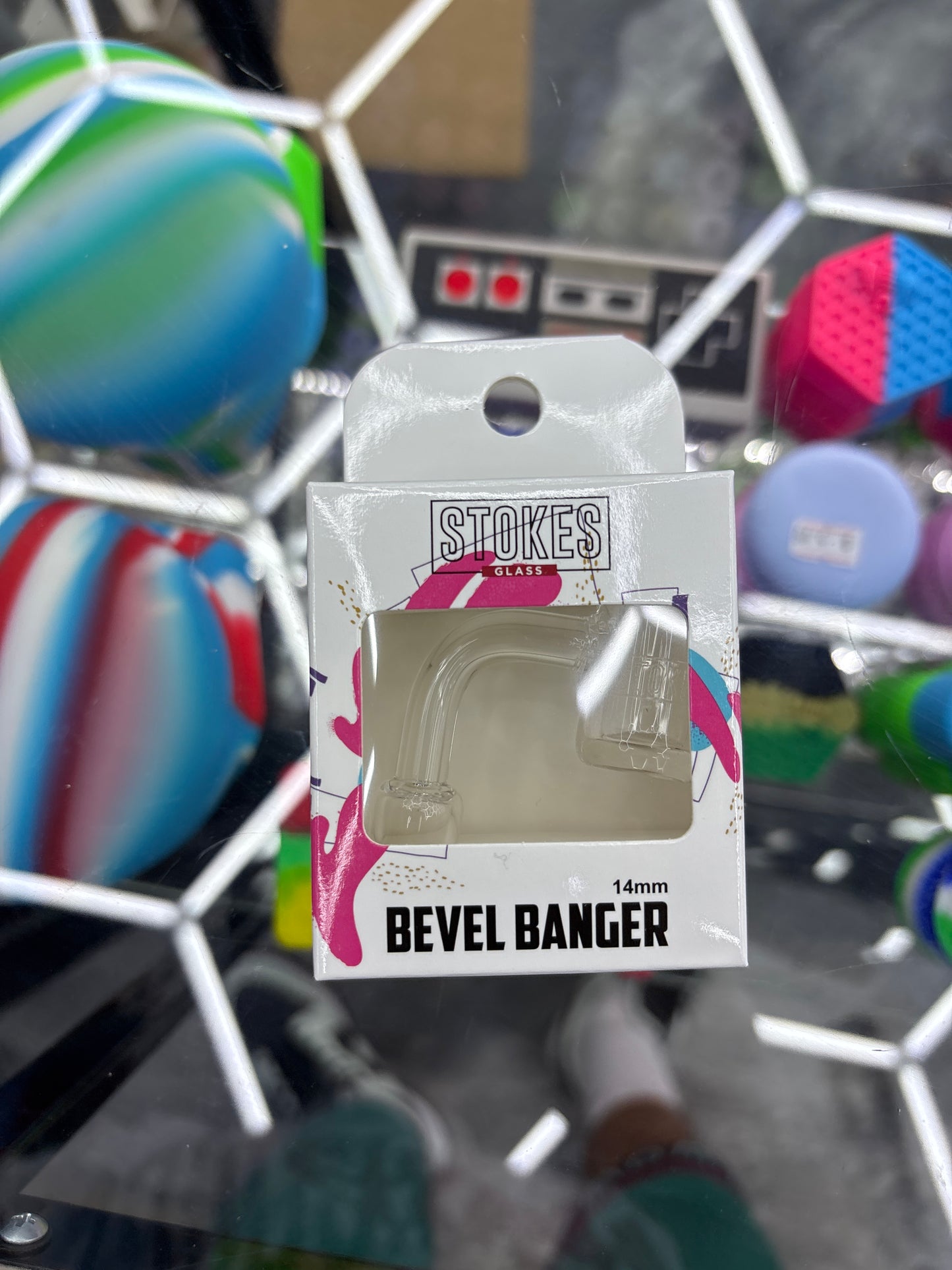 Stokes glass banger bevel banger 14mm