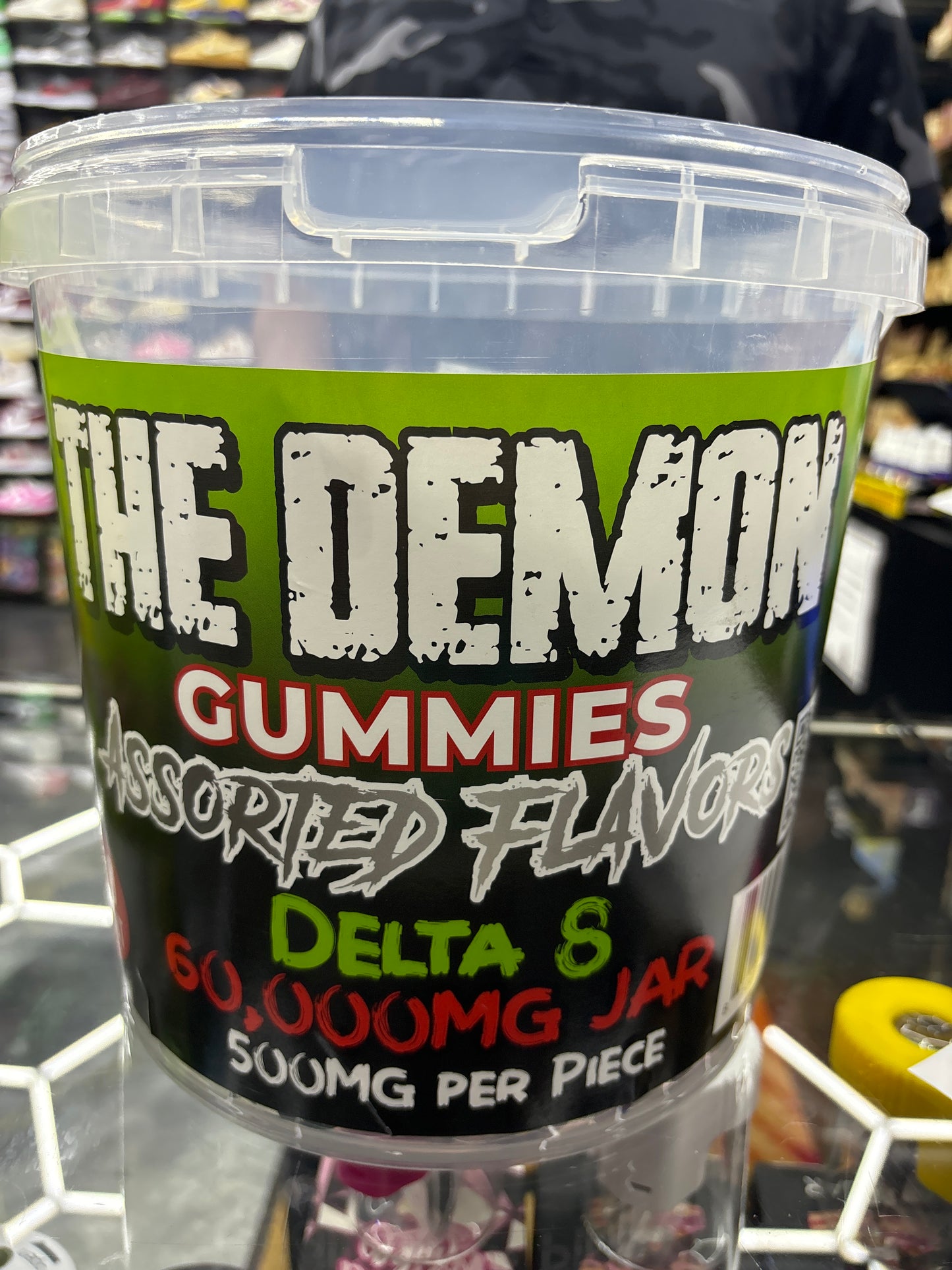 The demon gummies 500mg per piece