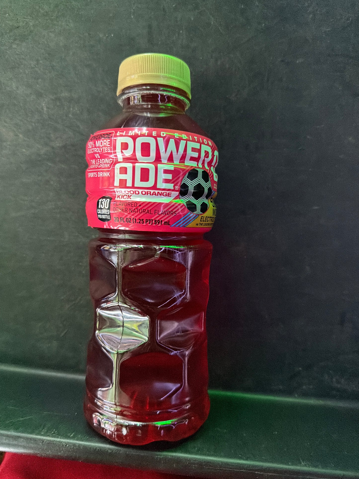 Powerade limited edition blood orange drink