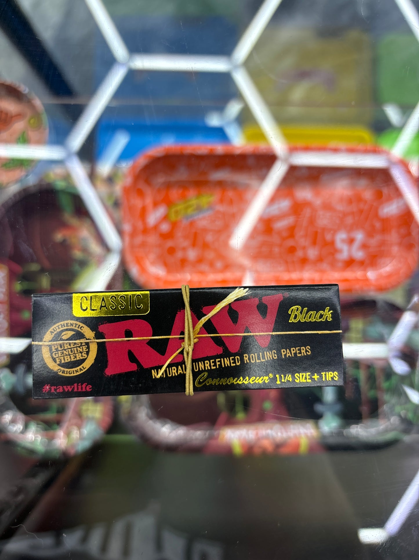 Raw connoisseur black 1/4+ tips