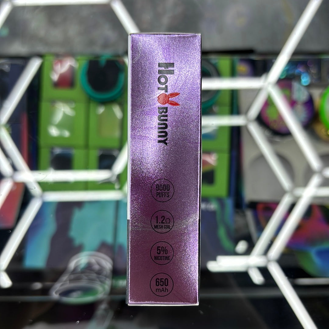 Lava hot bunny 9000 puffs grape ice