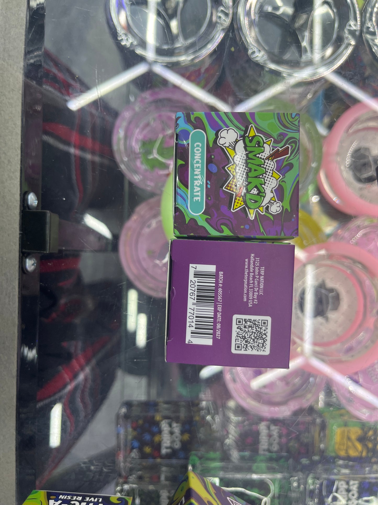 Smak’d thca live resin 2g cookies kush indica