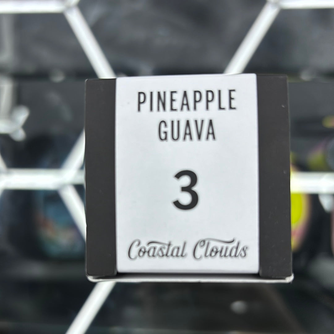 Coastal clouds, pineapple guava 3mg
