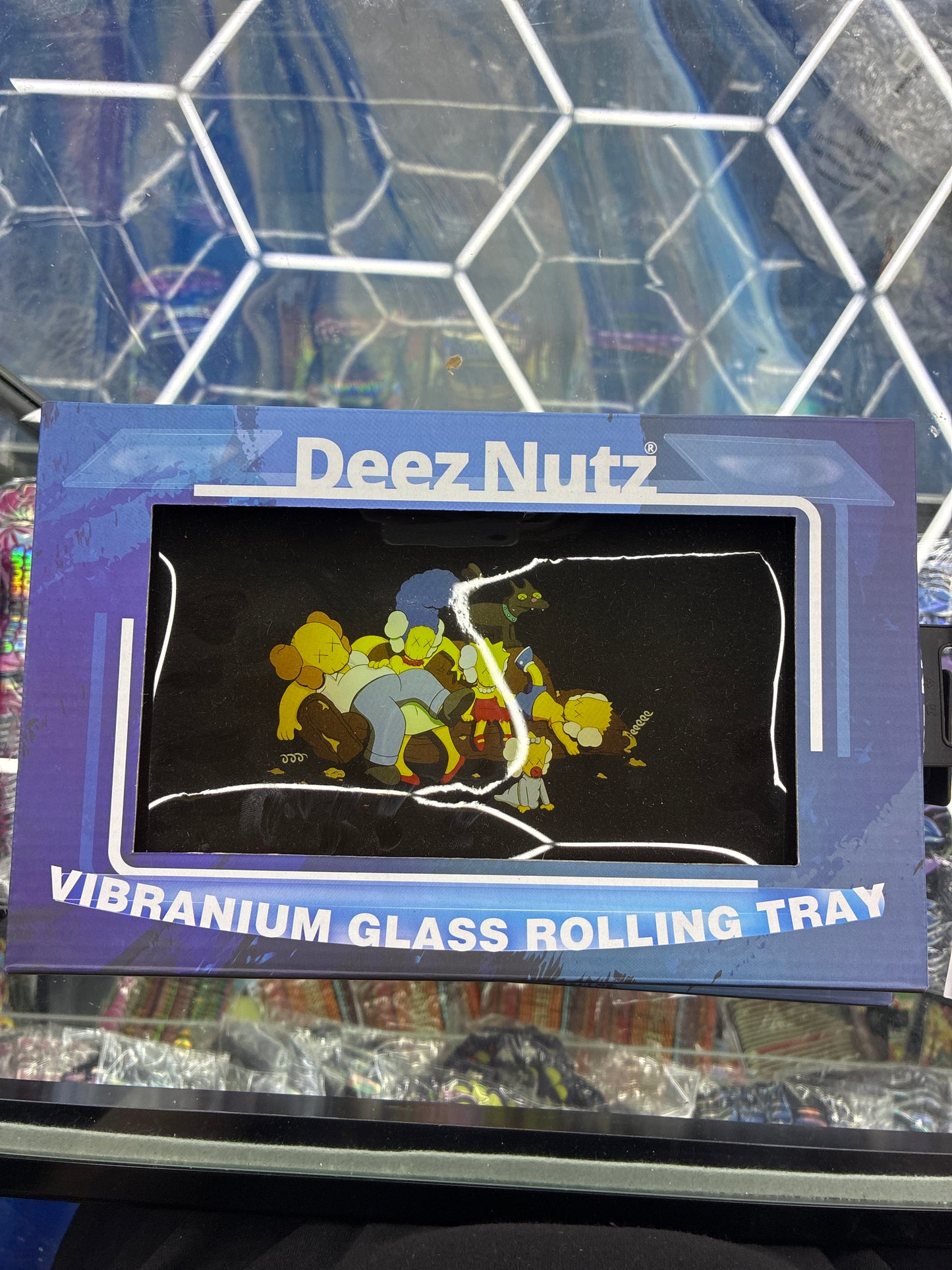 Deez nutz Glass rolling tray