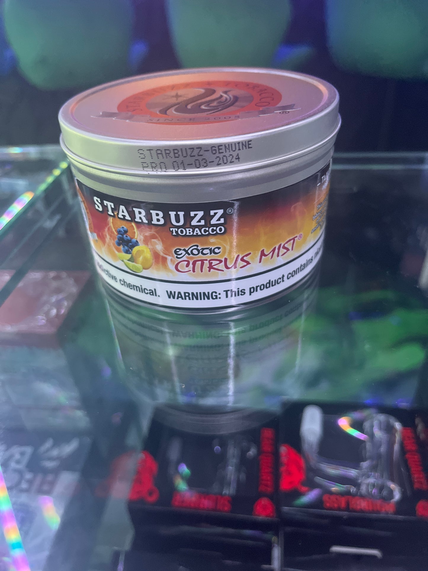 Starbuzz tobacco exotic citrus mint 250g