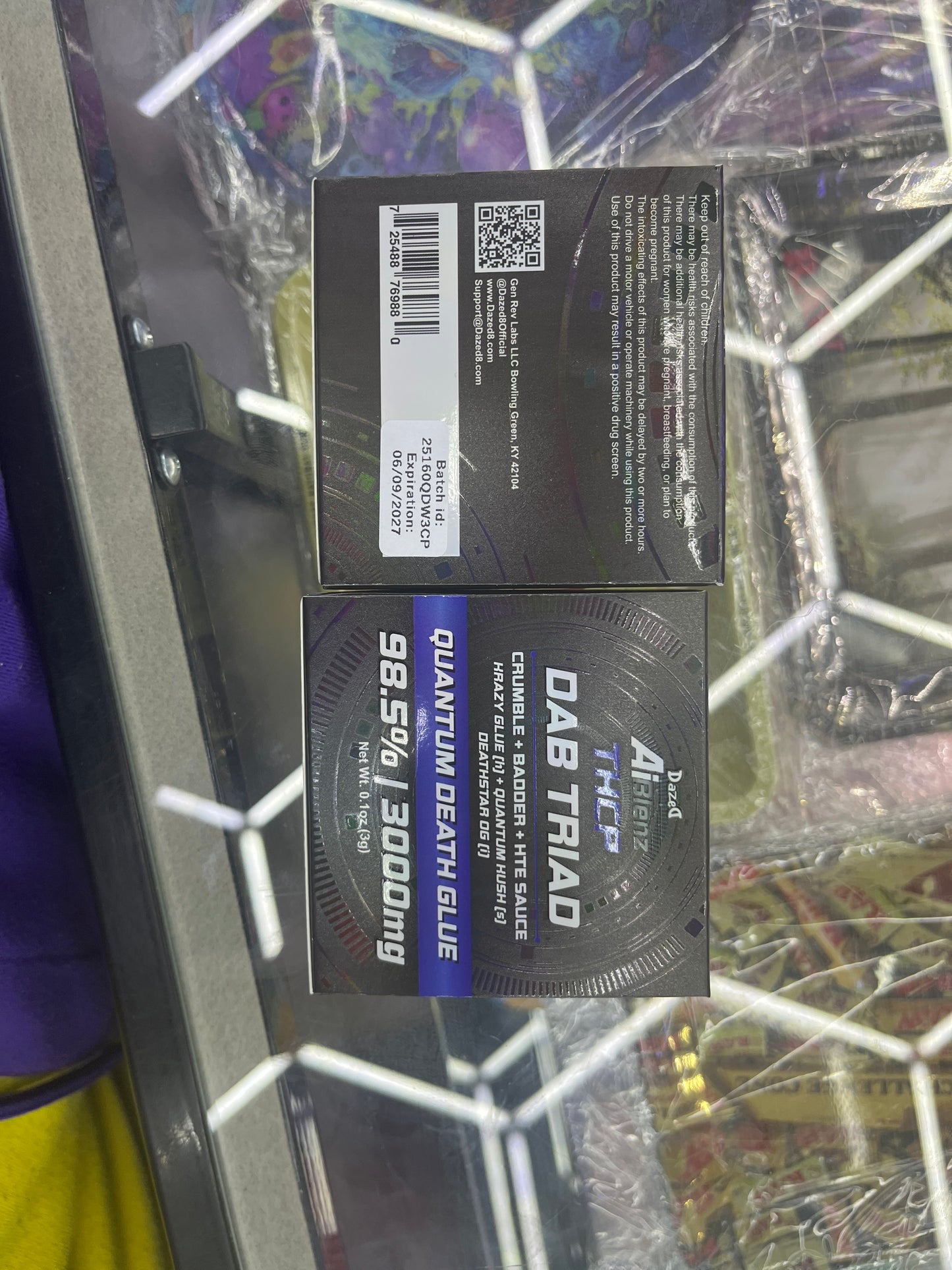 Dazed ai blenz dab triad crumble+ badder * hte sauce quantum death glue 3000mg