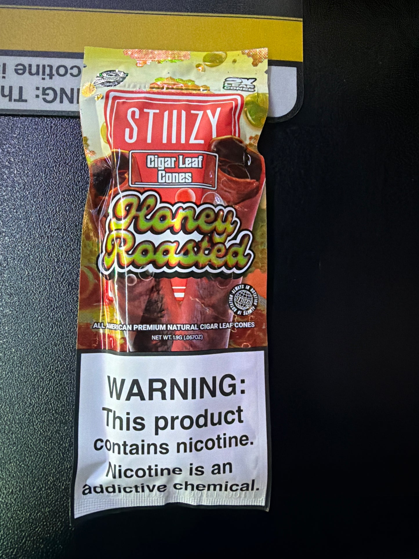 Stiiizy cigar leaf cone x2 honey roasted