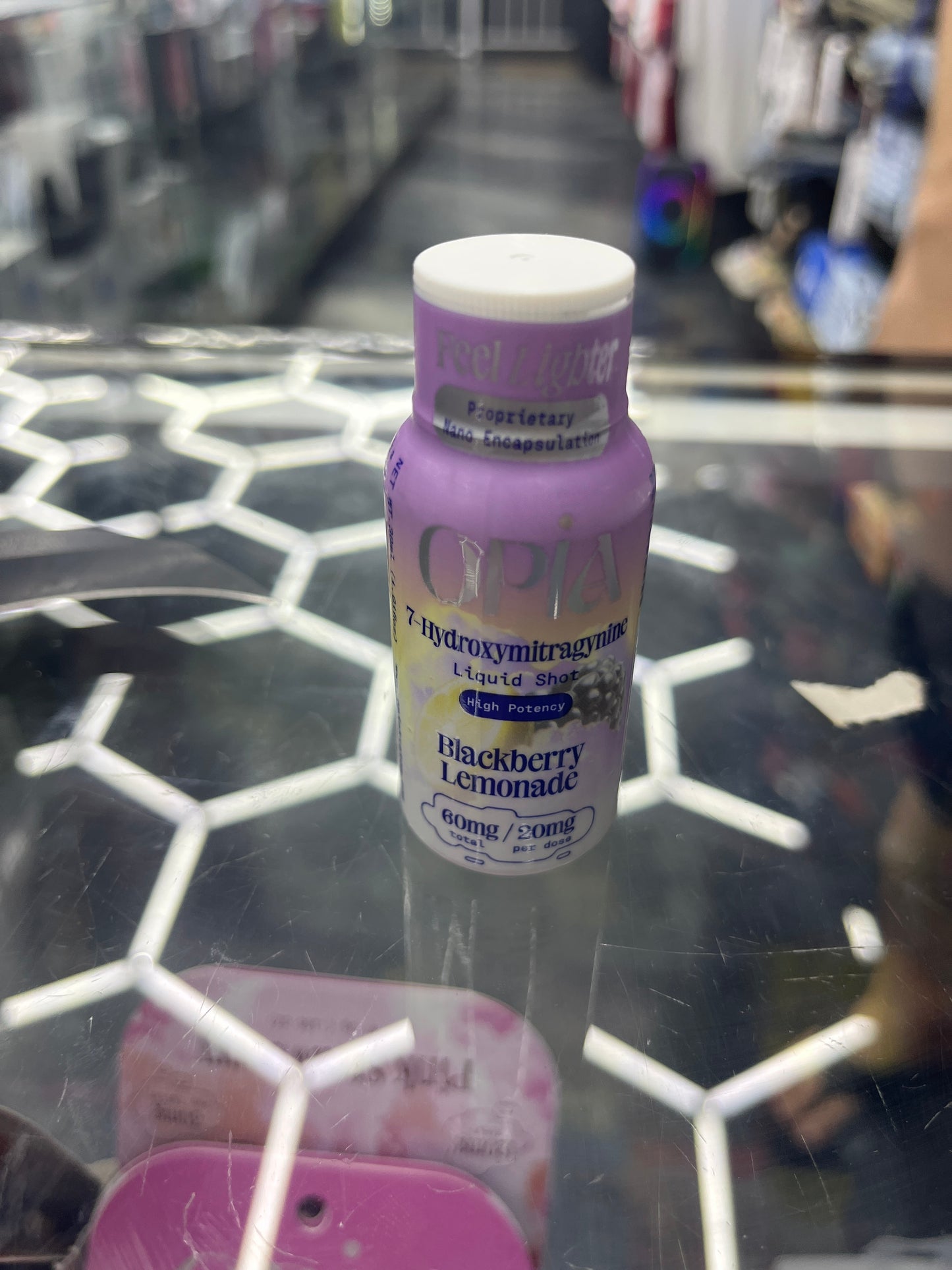 Opia blackberry lemonade liquid shot high potency 60mg