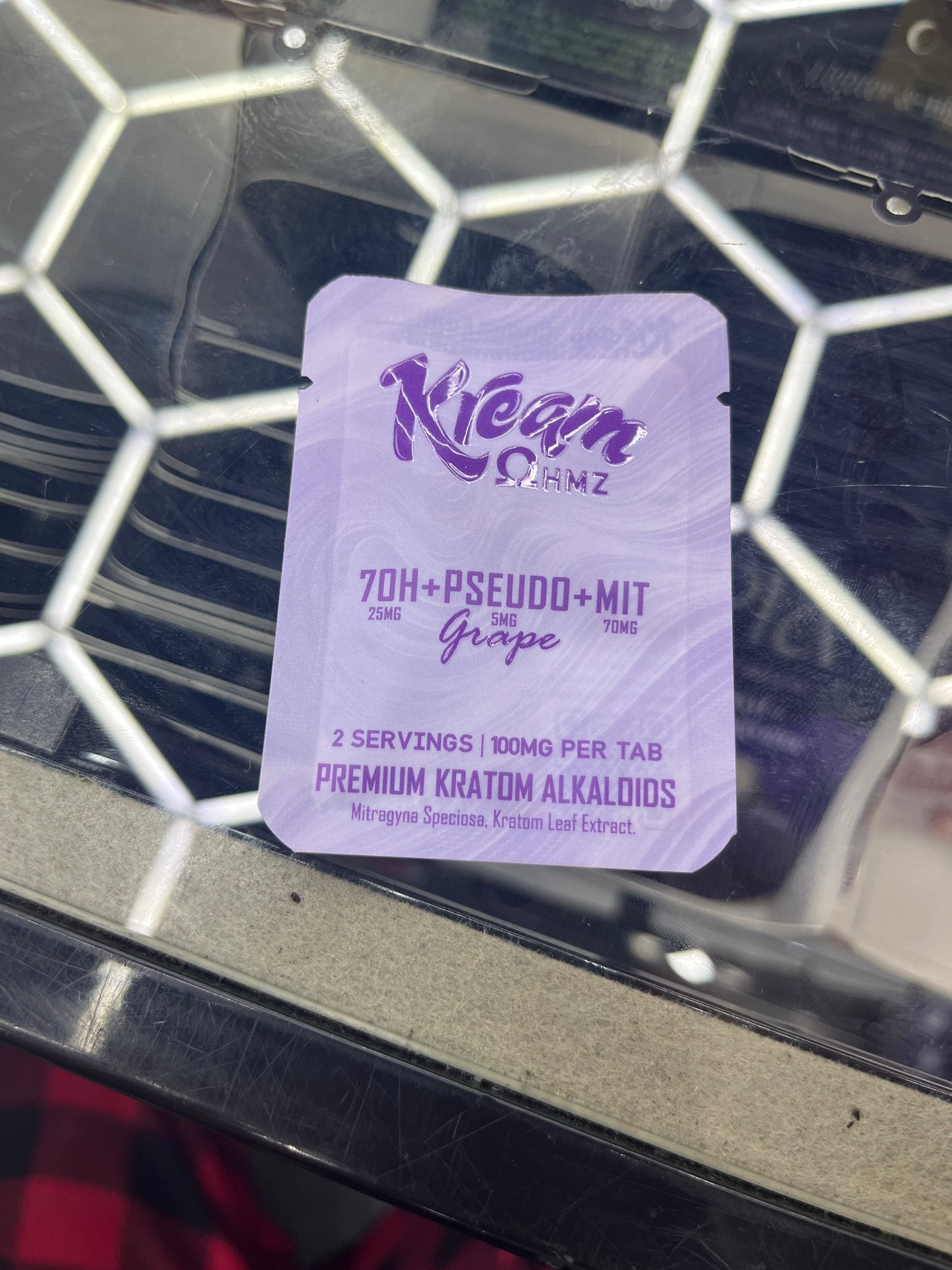 Kream ohmz 7-hydroxy+pseudo+mit 100mg grape