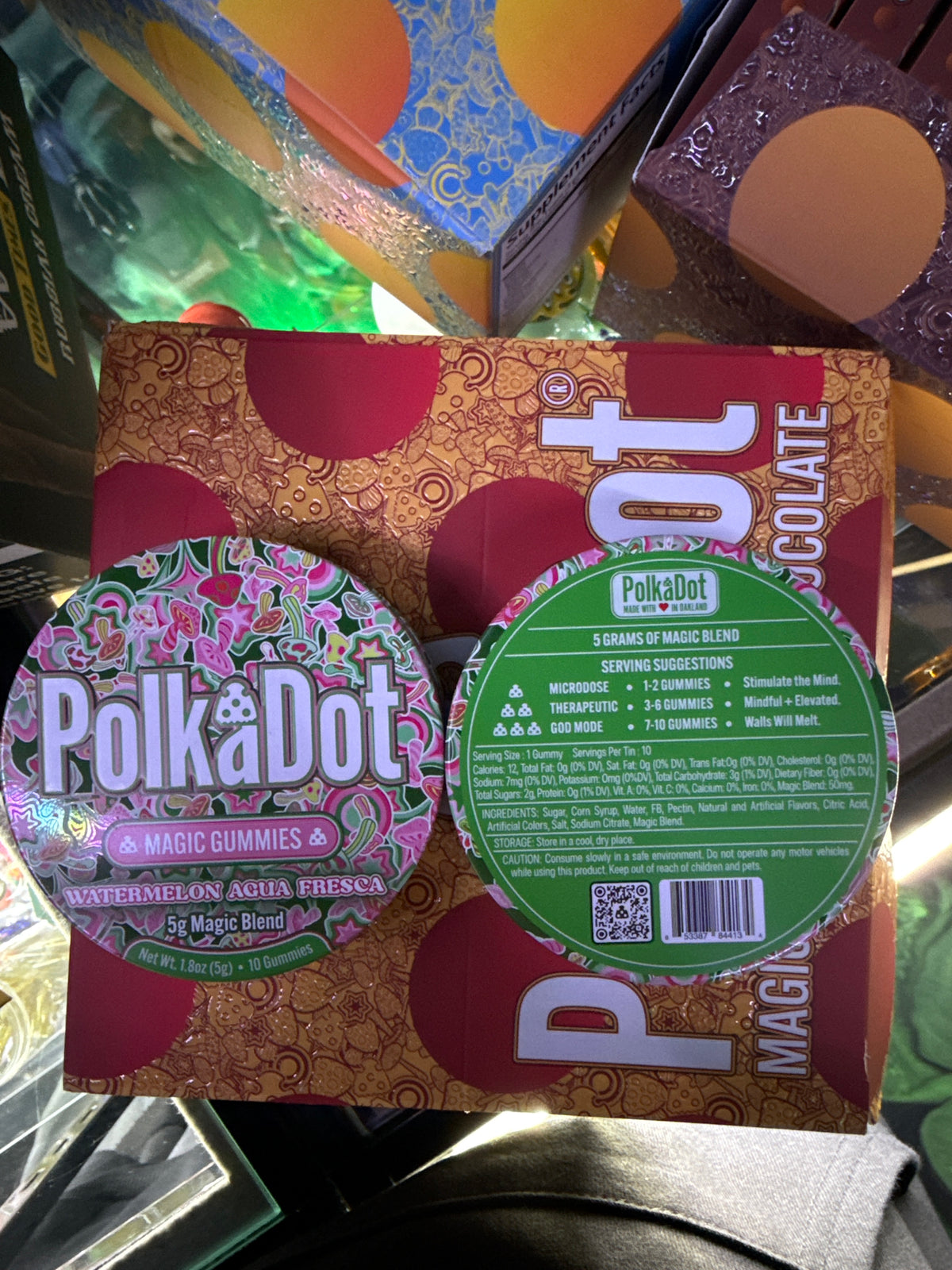 PolkaDot Magic Gummies 5g Magic Blend Watermelon Agua Fresca