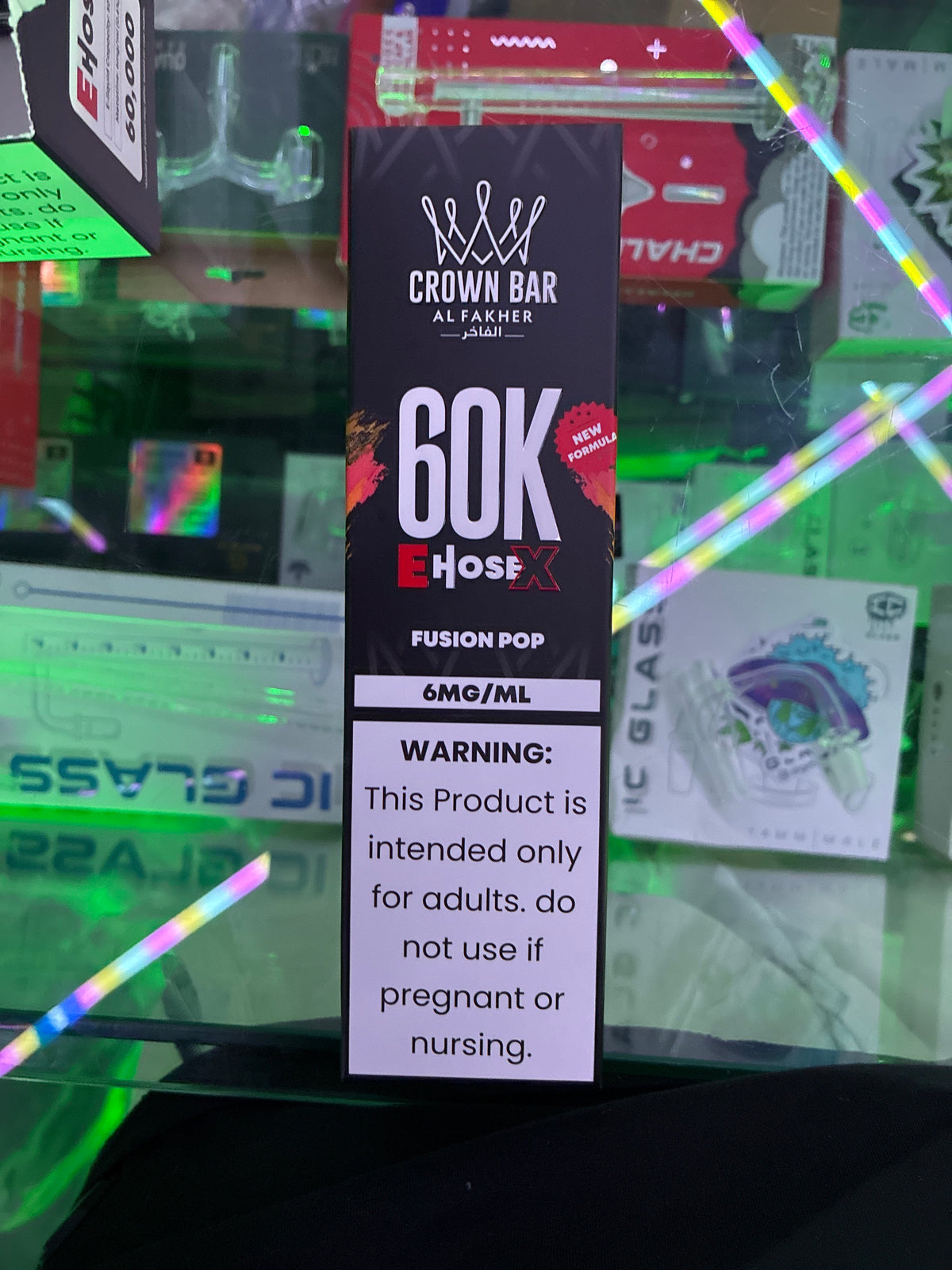 Al fakher crown bar 60k EhoseX Fusion Pop
