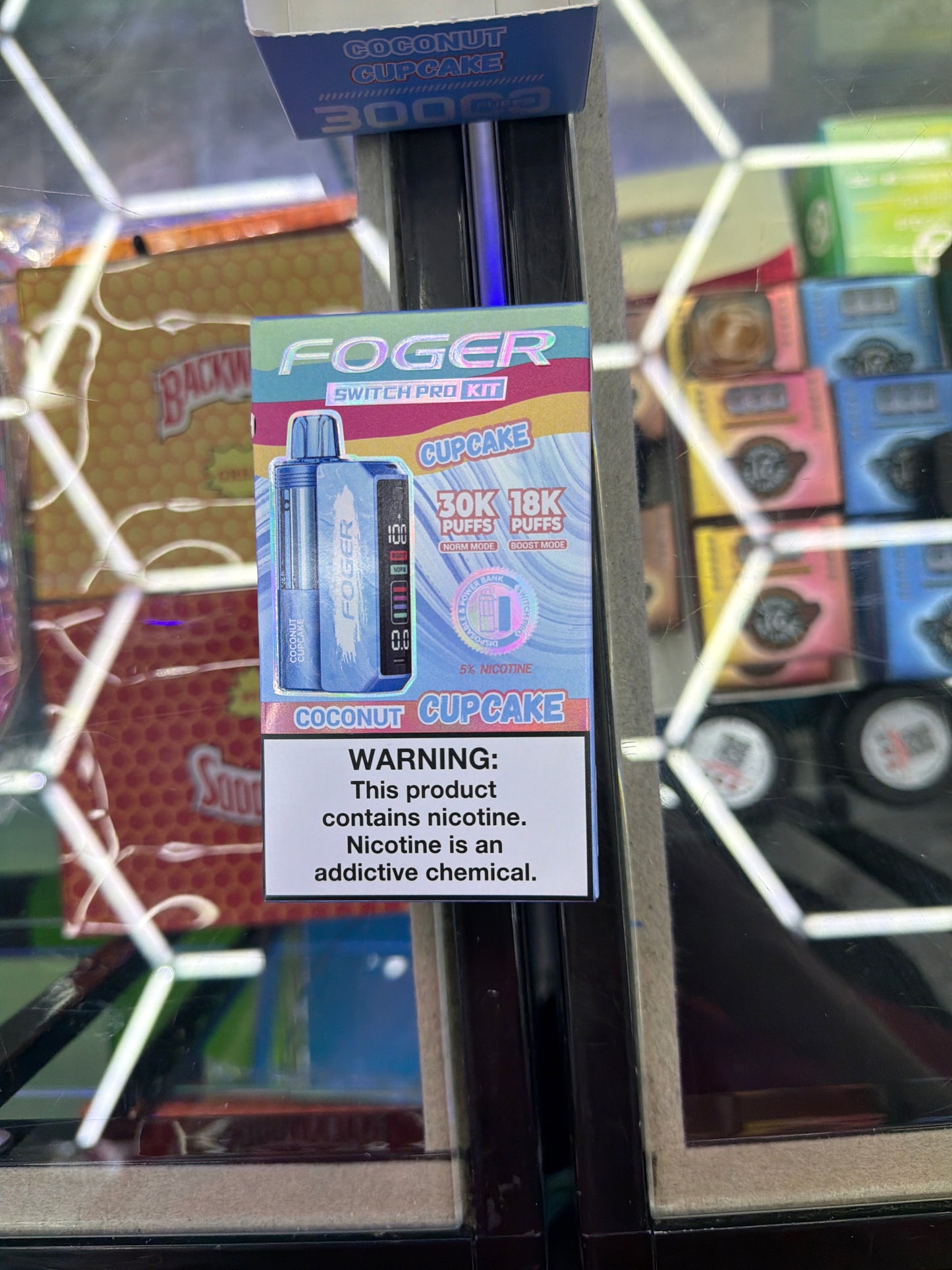 Fogger switch pod kit 30k cupcake coconut