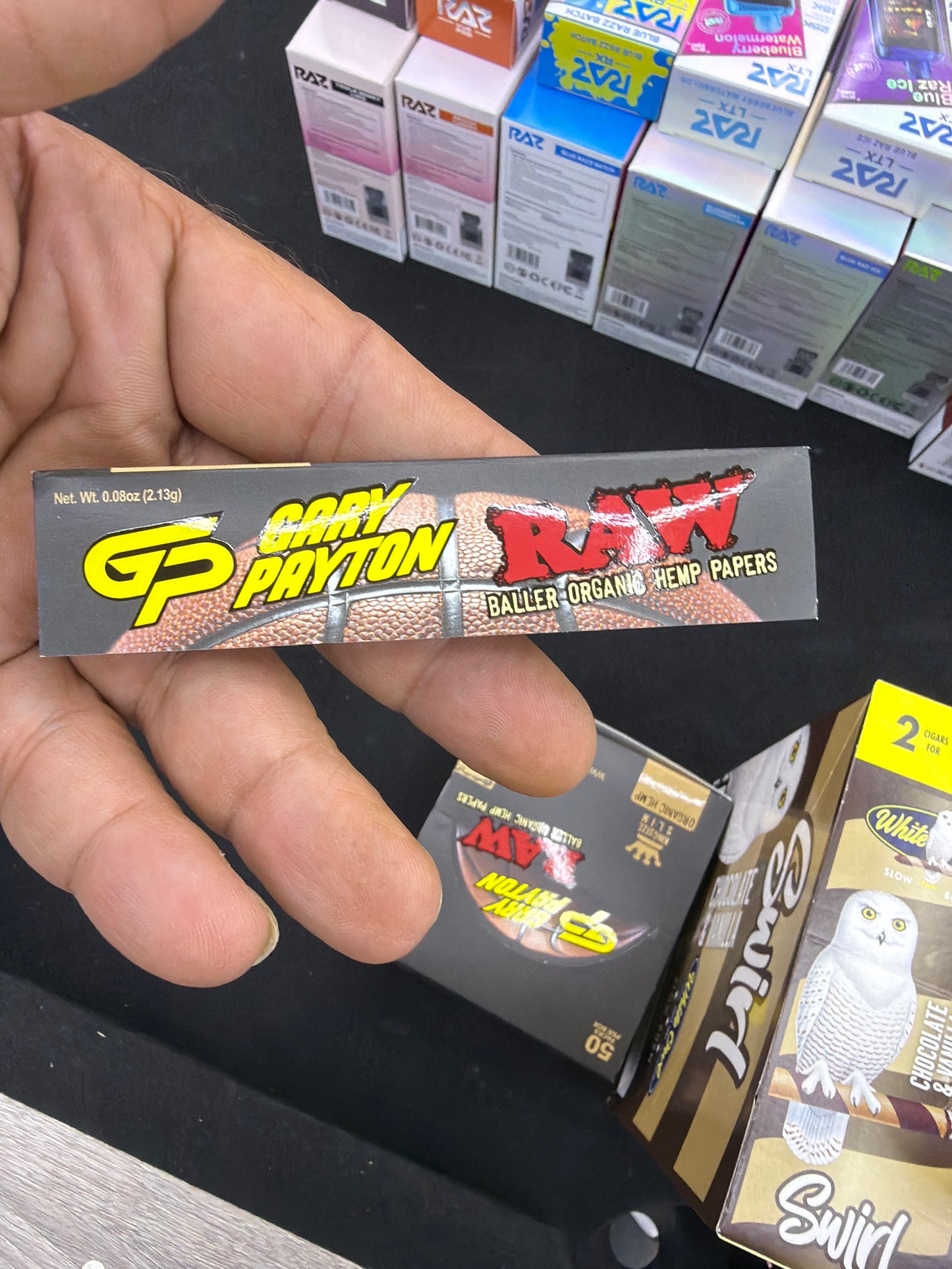 Raw black organic Gary Payton