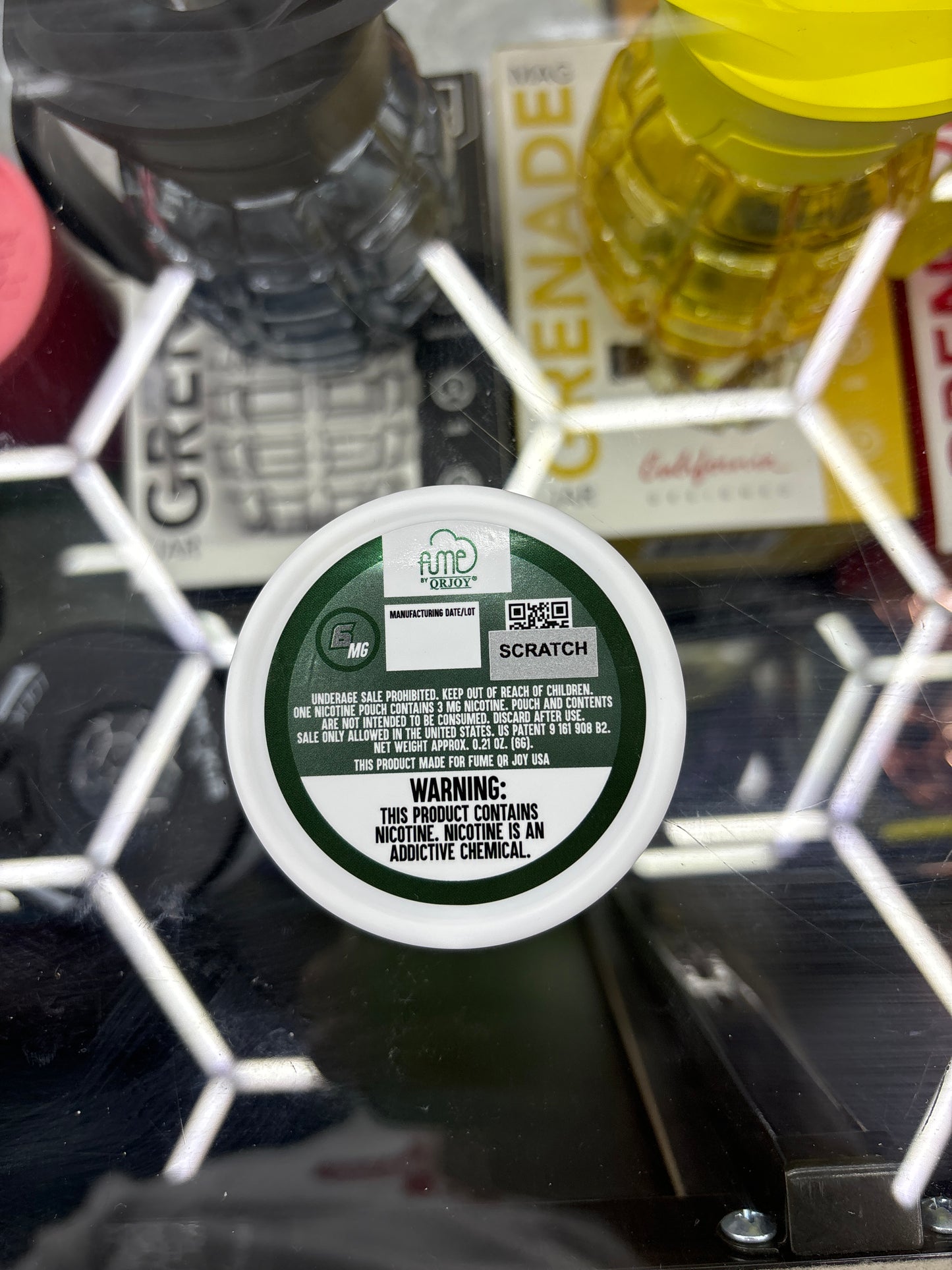 Fume nicotine pouches, wintergreen 6MG 20 pouches