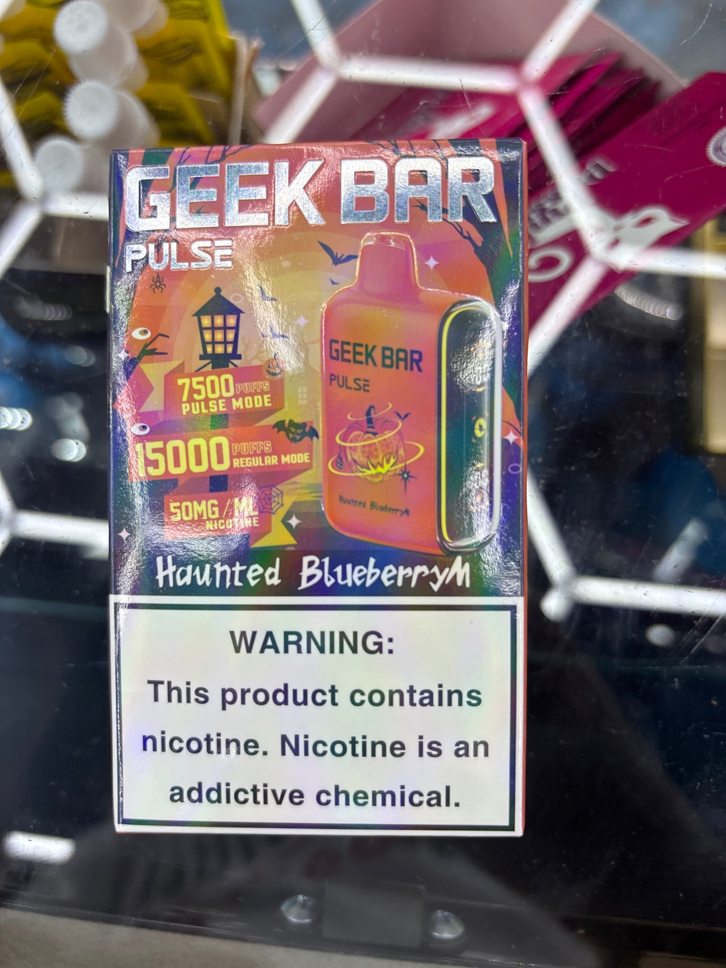 Geek bar haunted blueberry