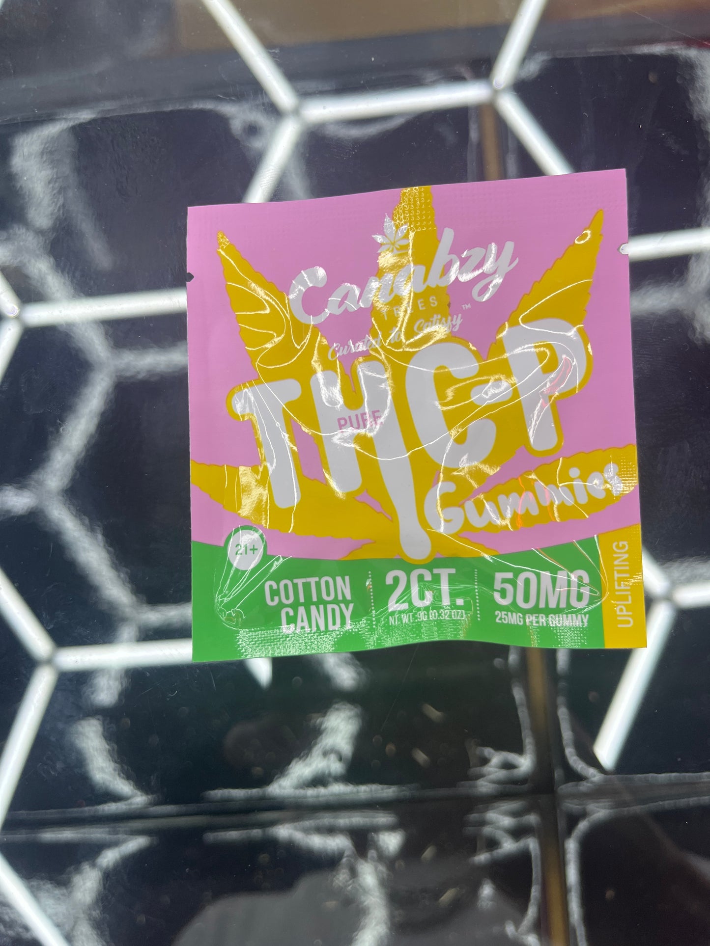 Canabzy trees thcp pure gummies cotton candy 2ct 50mg