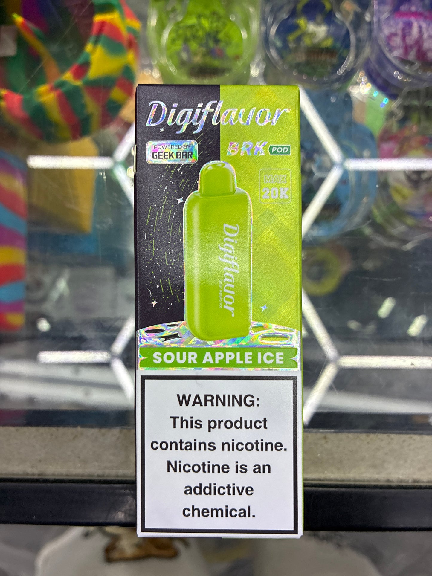 Digiflavor pod sour apple ice 20k hits