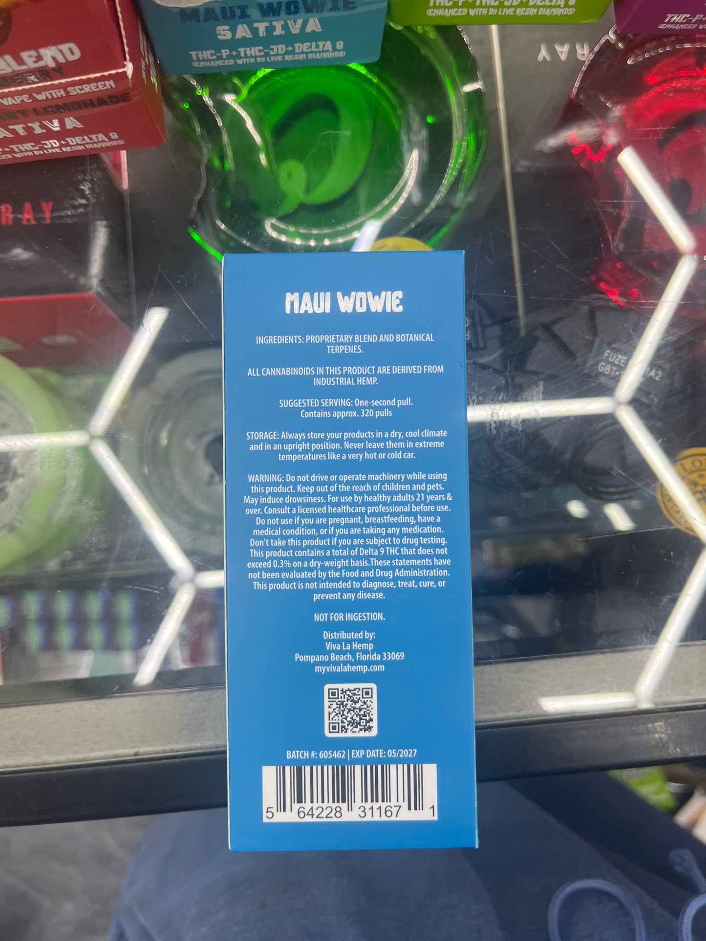 Viva la hemp kosmic blend 3ml sativa Maui wawie