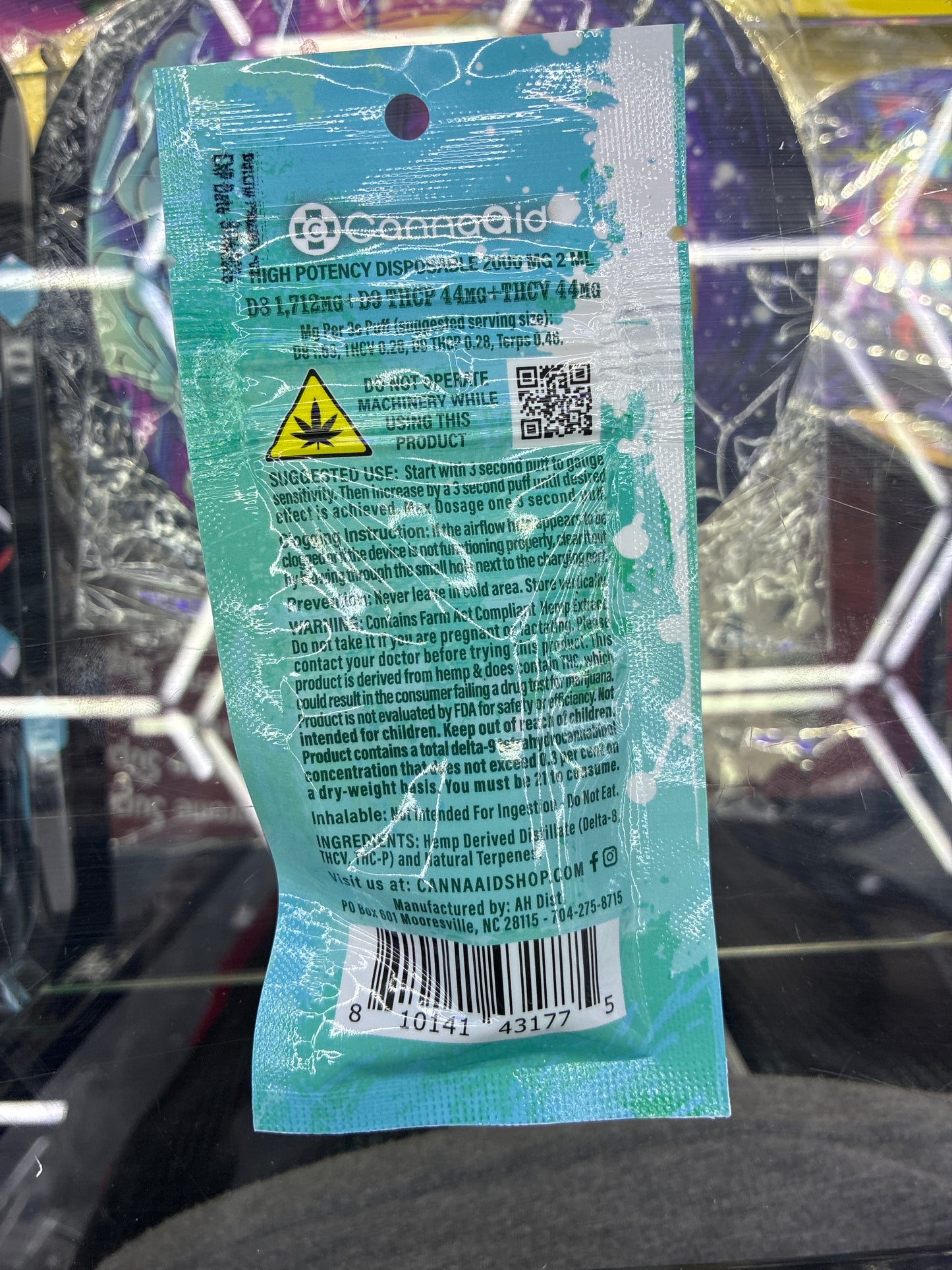 CannaAid megablend 2.0 2g hot cookies indica