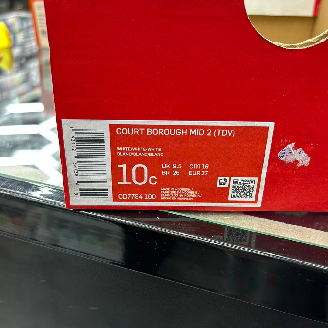 Court borough mid 2 why blank/white blank 10 C 