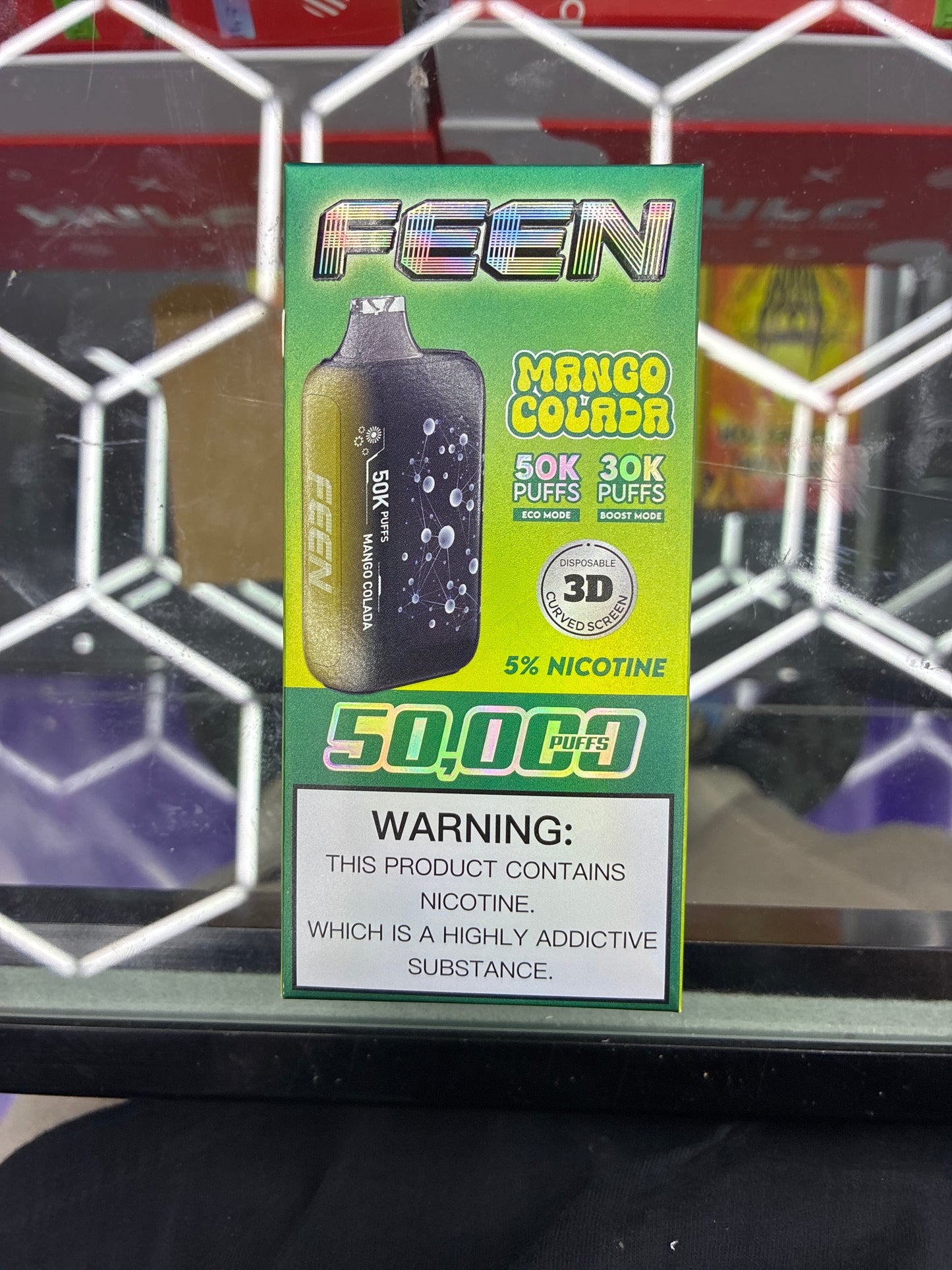 FEEN 50k puffs mango colada