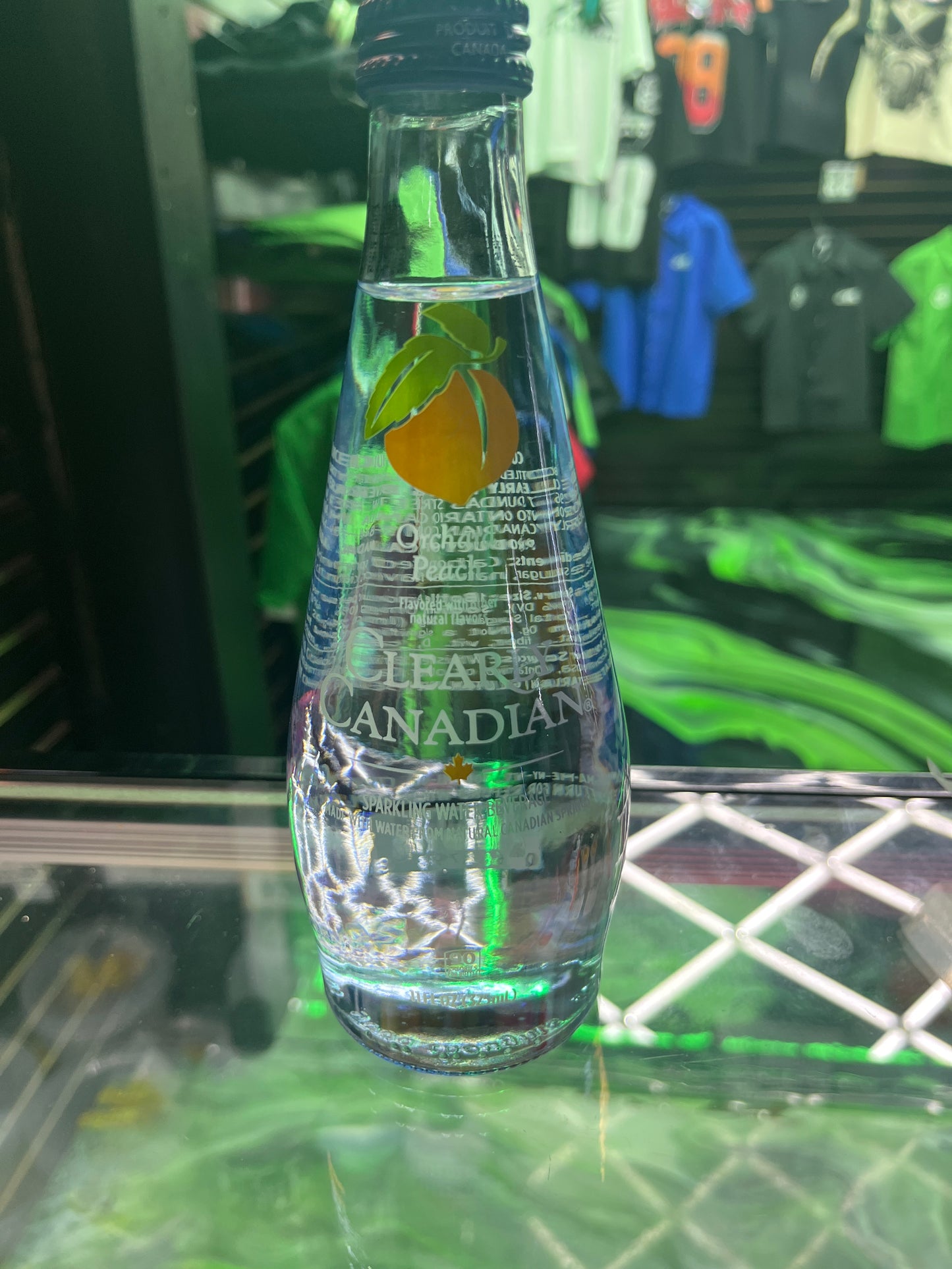 Clearly Canadian sparkling water orchad peach