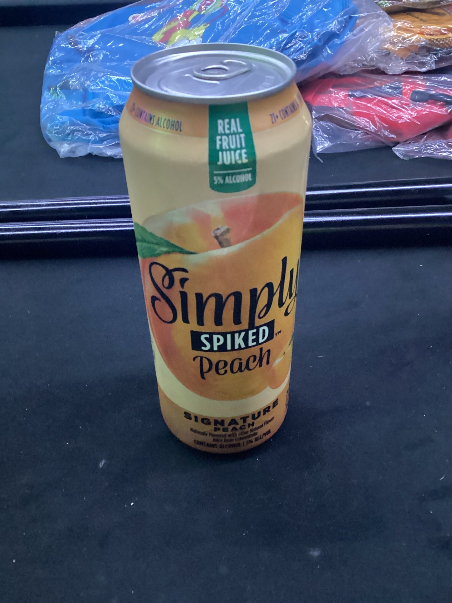 Simply lemonade peach tall boy 24oz