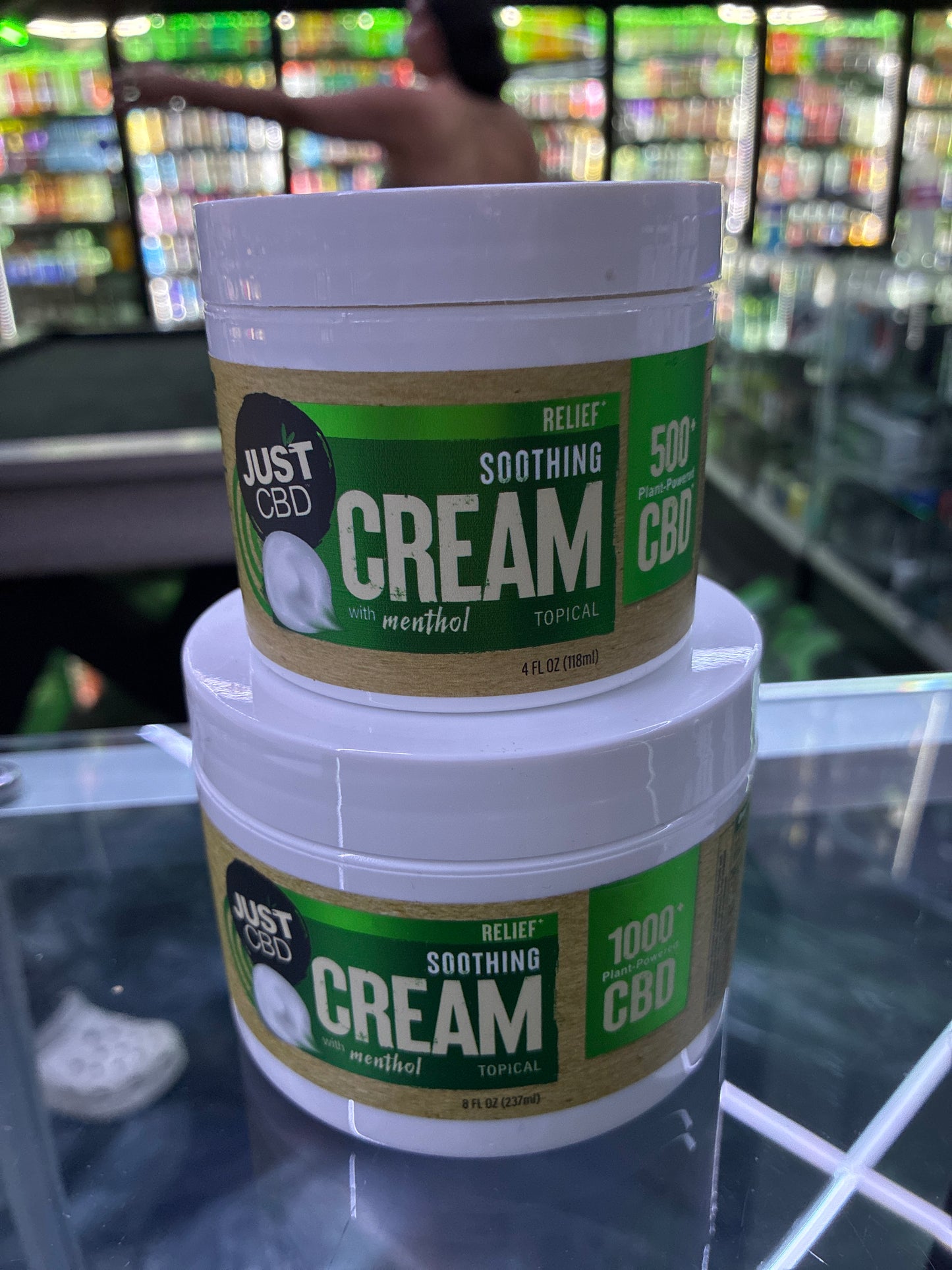 Just cbd soothing cream with menthol 500mg