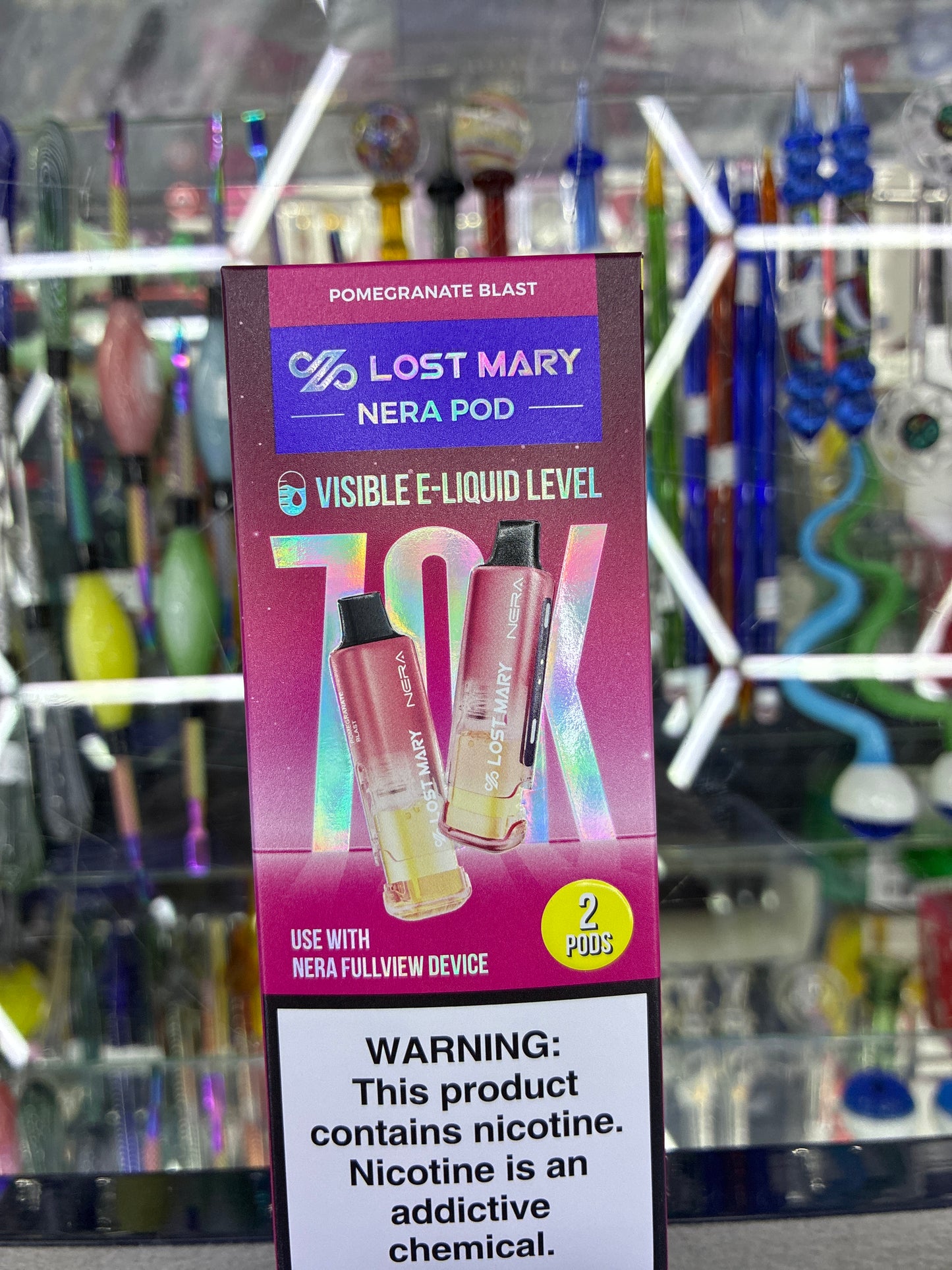 Lost Mary nera pod 2 pods 70k hits pomegranate blast