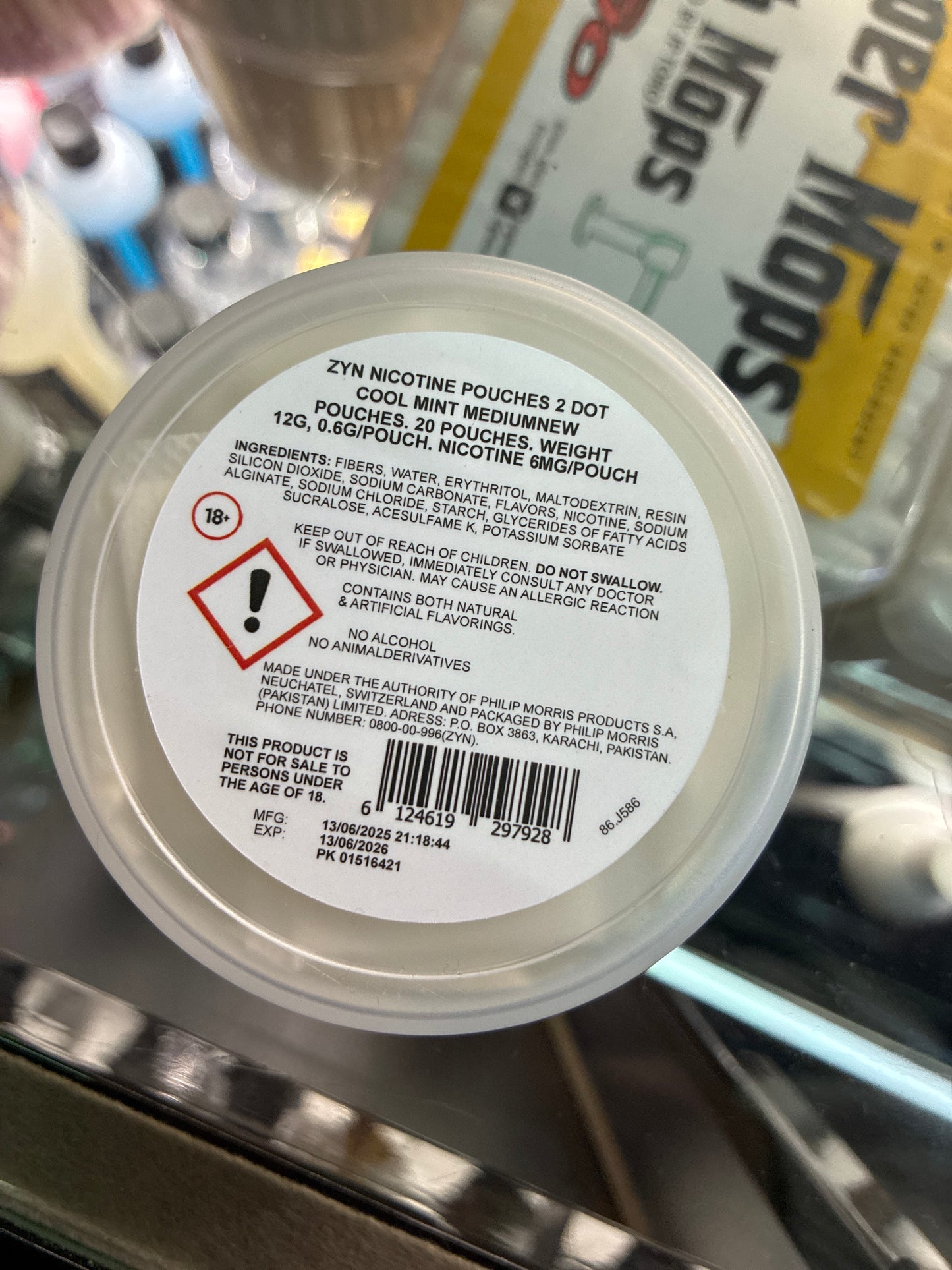 Zyn cool mint - medium 6mg