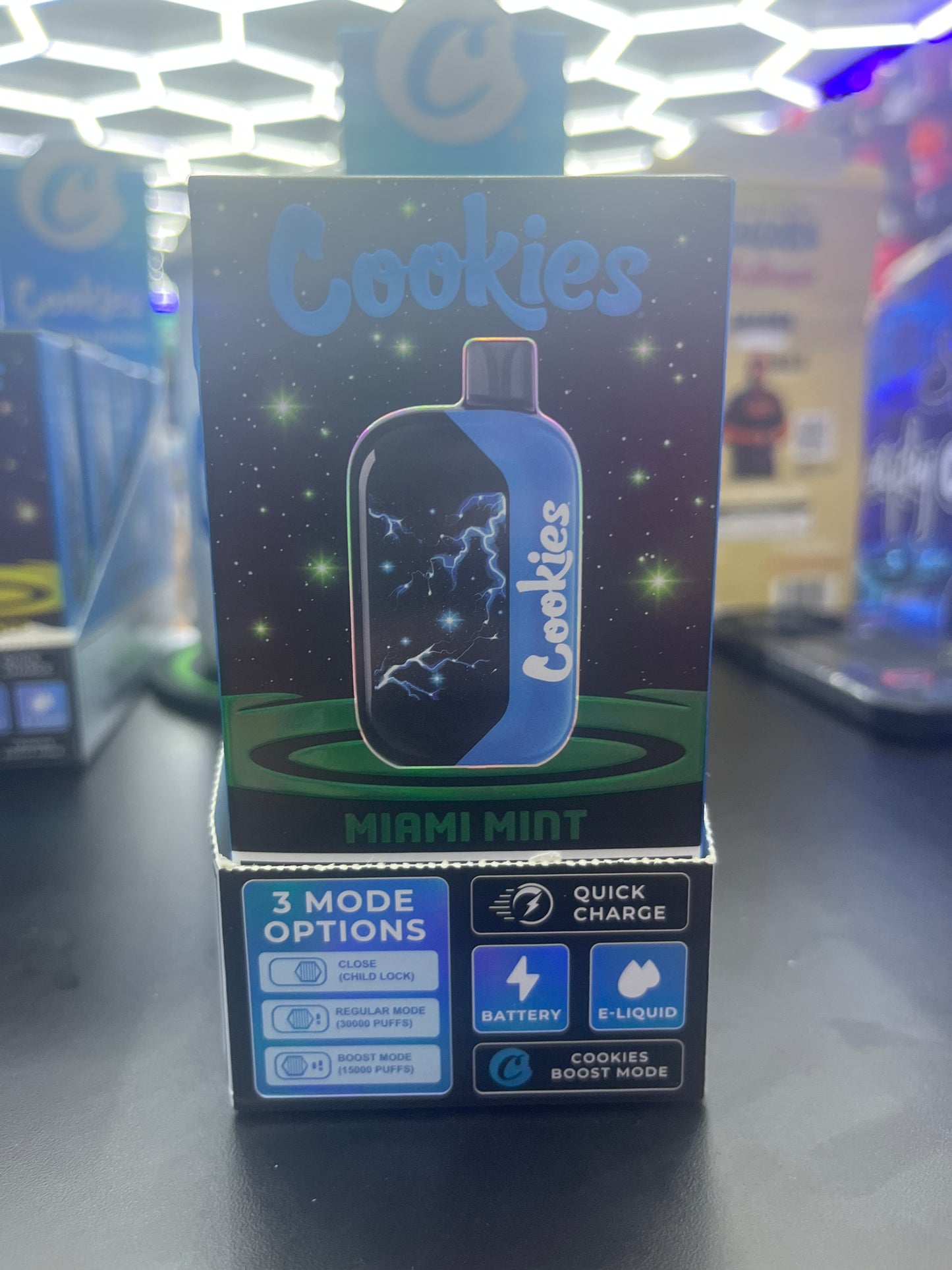 Cookies 30k puffs disposable miami mint