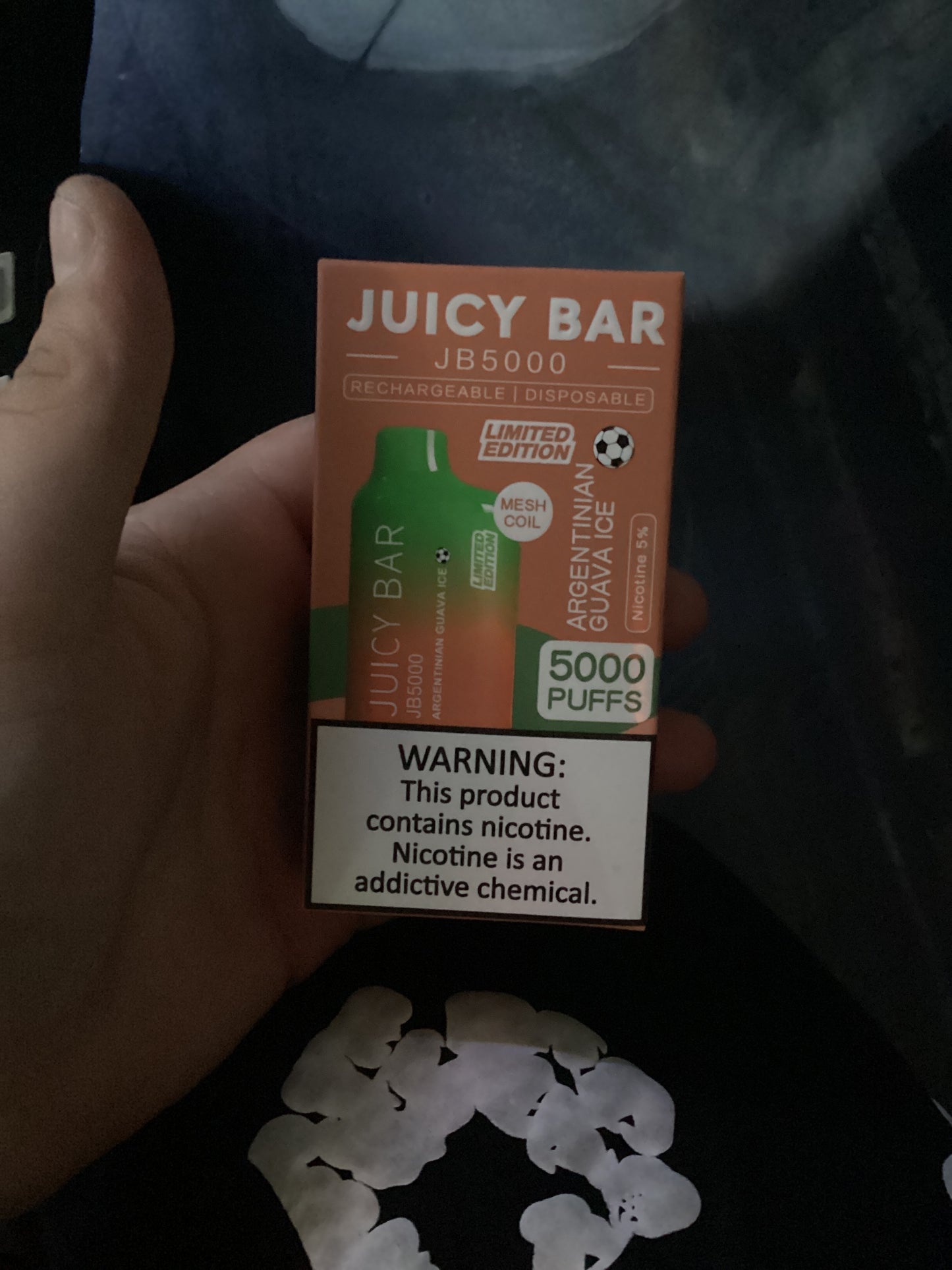 Juicy bar agentianian guava ice